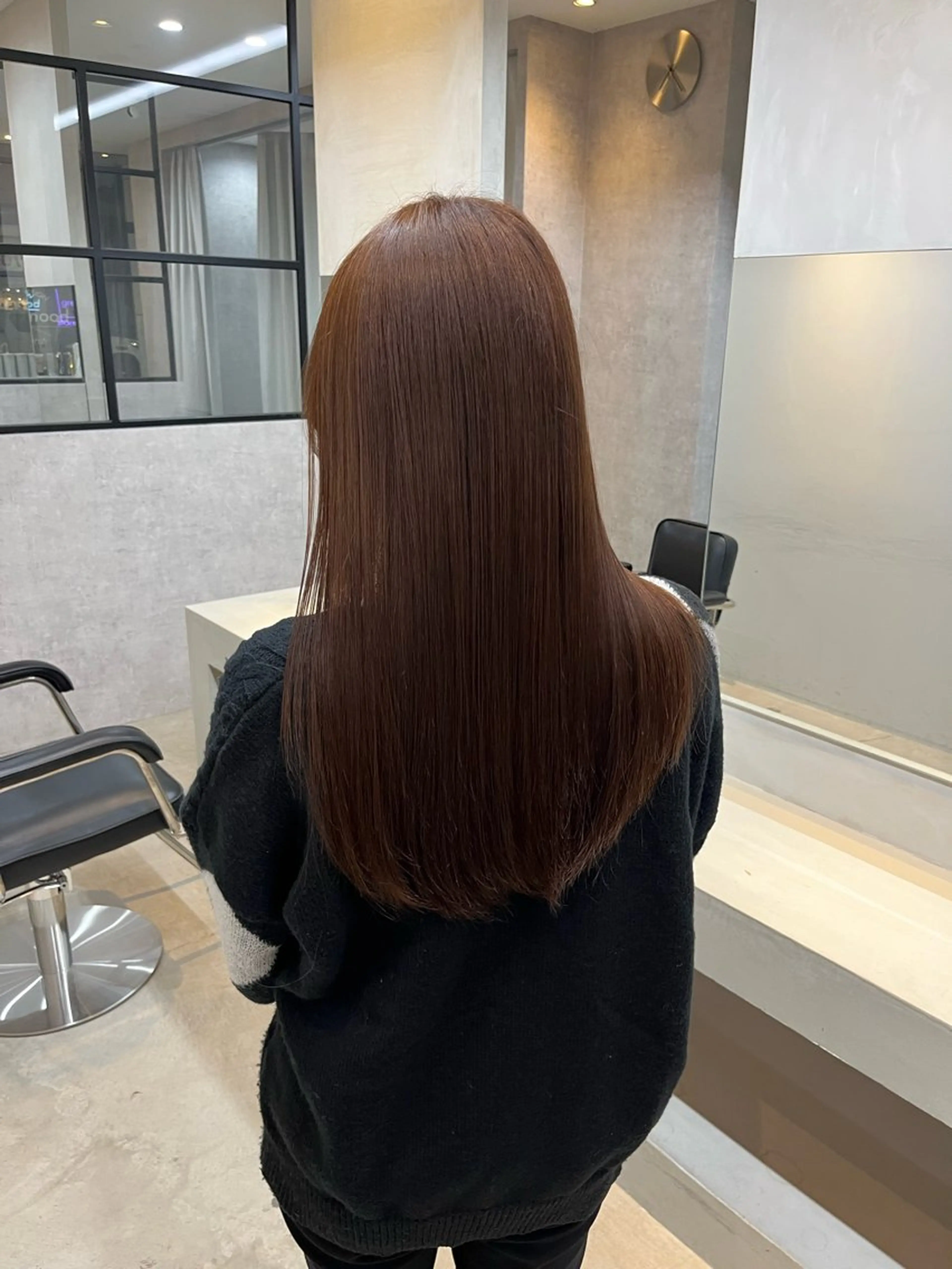 カラー 中島 日菜のヘアスタイル