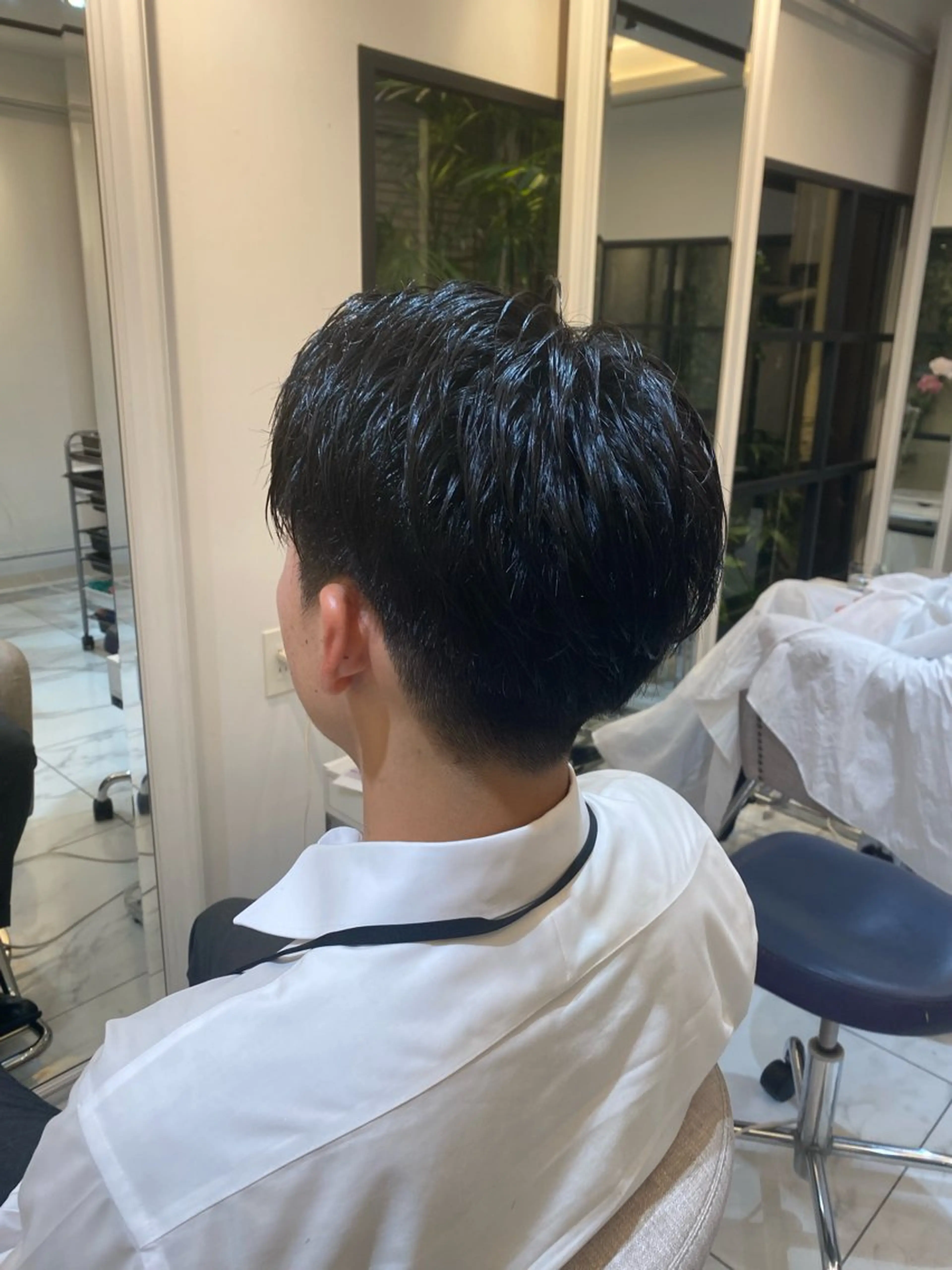 ショート メンズ ビジネス カット ヘッドスパ メンズ指名NO.1/ 原崎 元希のヘアスタイル