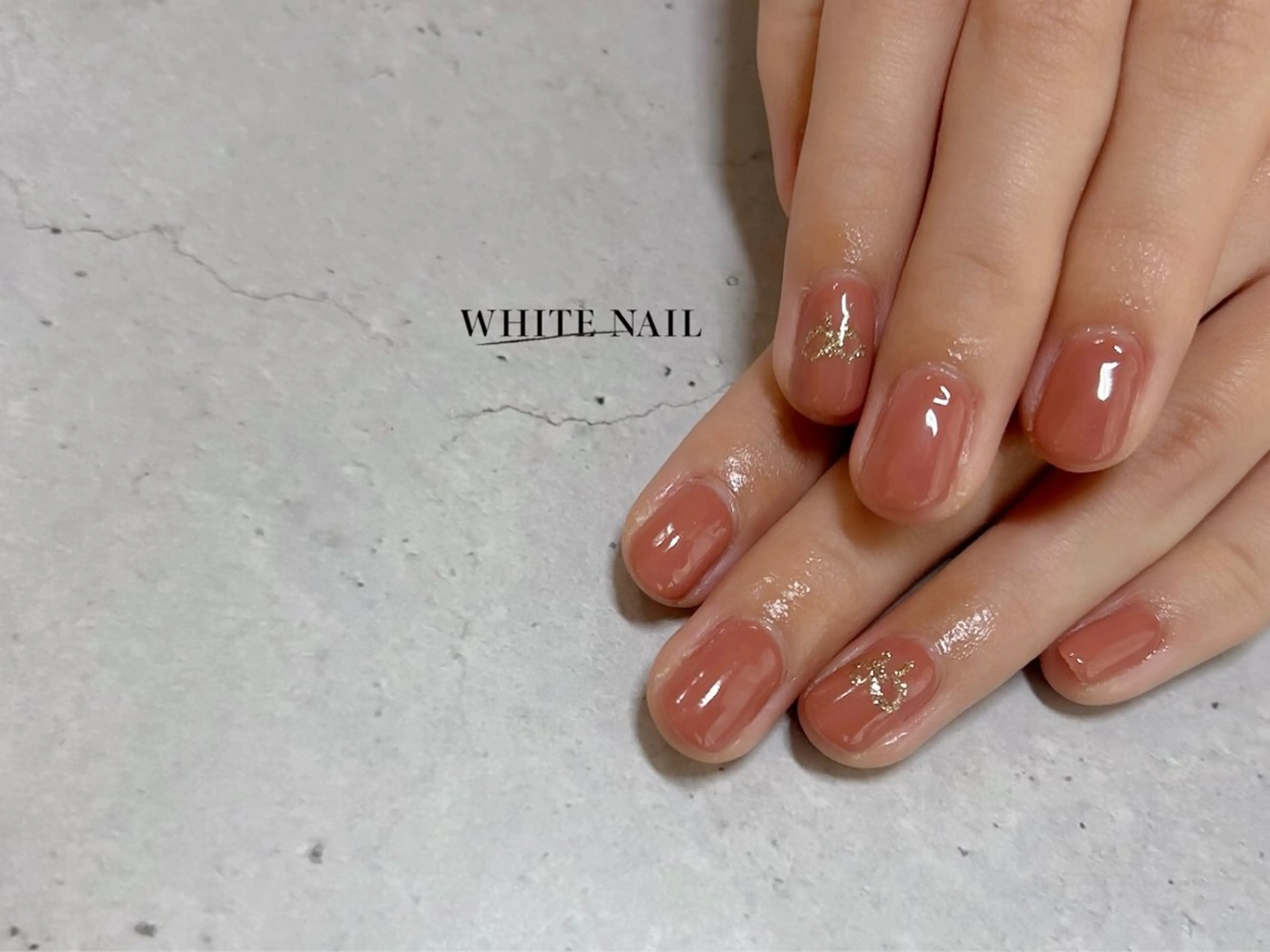ネイル ワンカラーネイル フットネイル WHITE NAIL ホワイトネイルのネイルデザイン