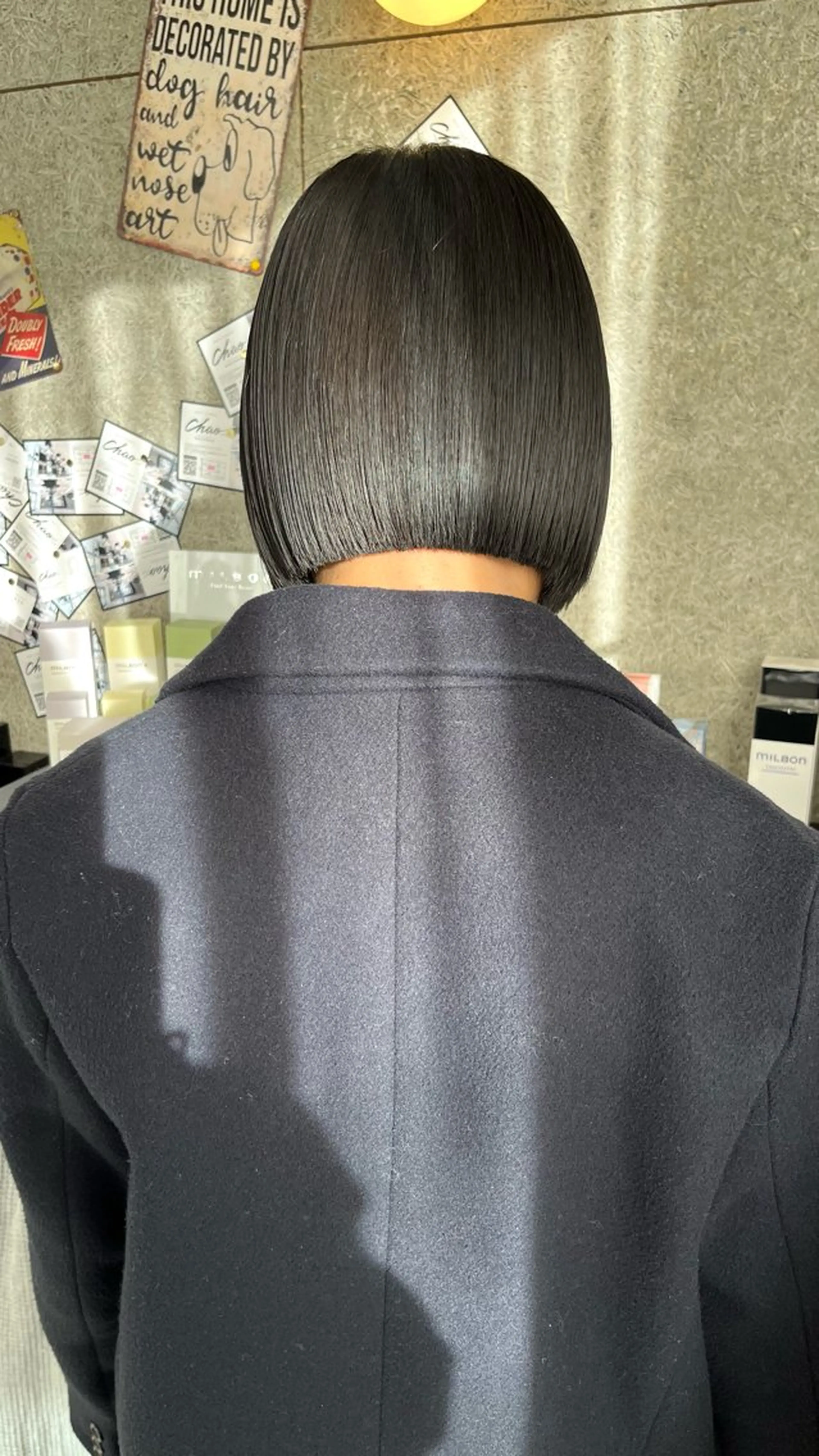 ショート ボブ/ハイトーン/ 岡山駅/別曽遥也のヘアスタイル