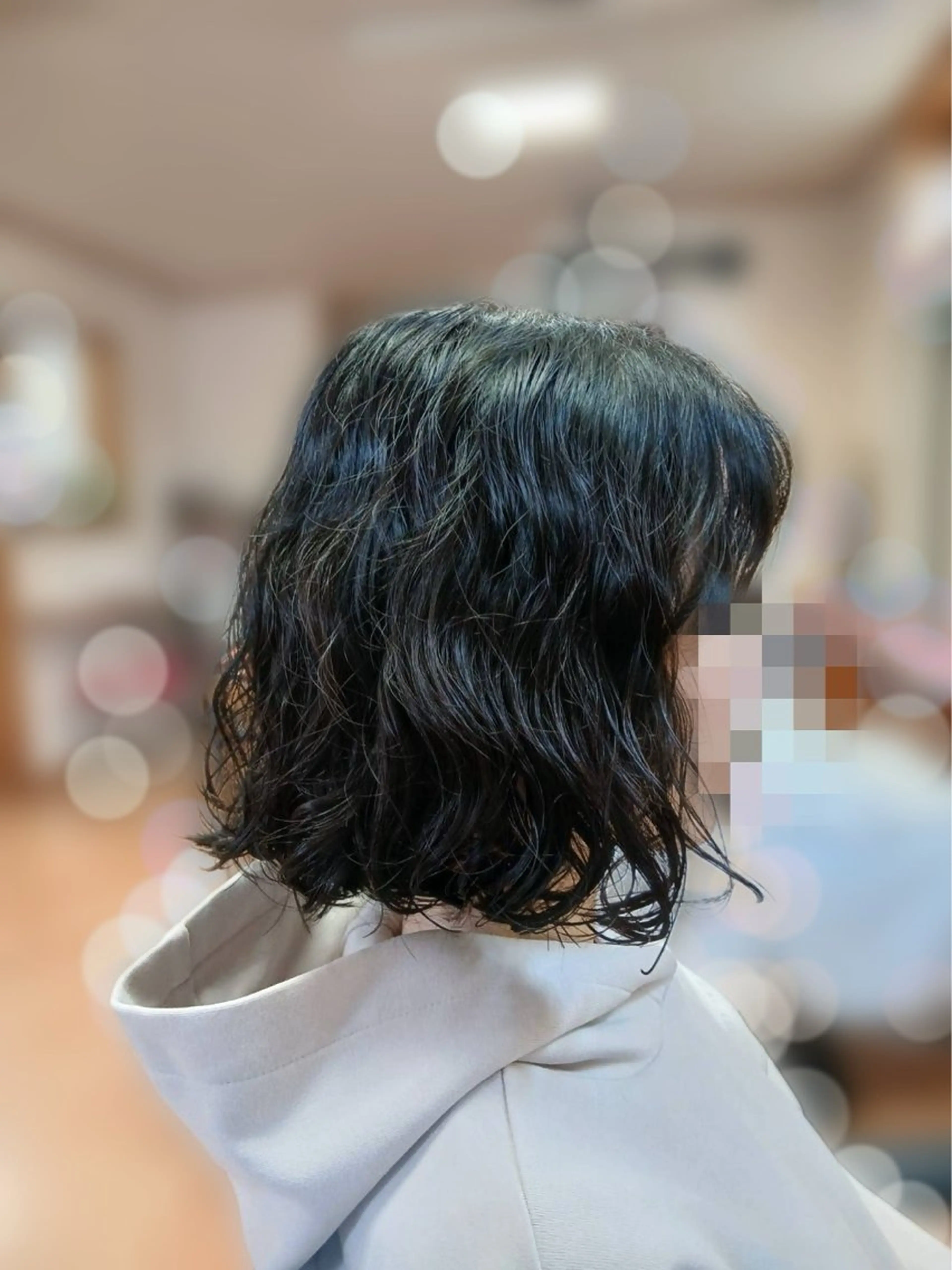 パーマ ボブ カット パーマ かぁちゃん 橋本のヘアスタイル
