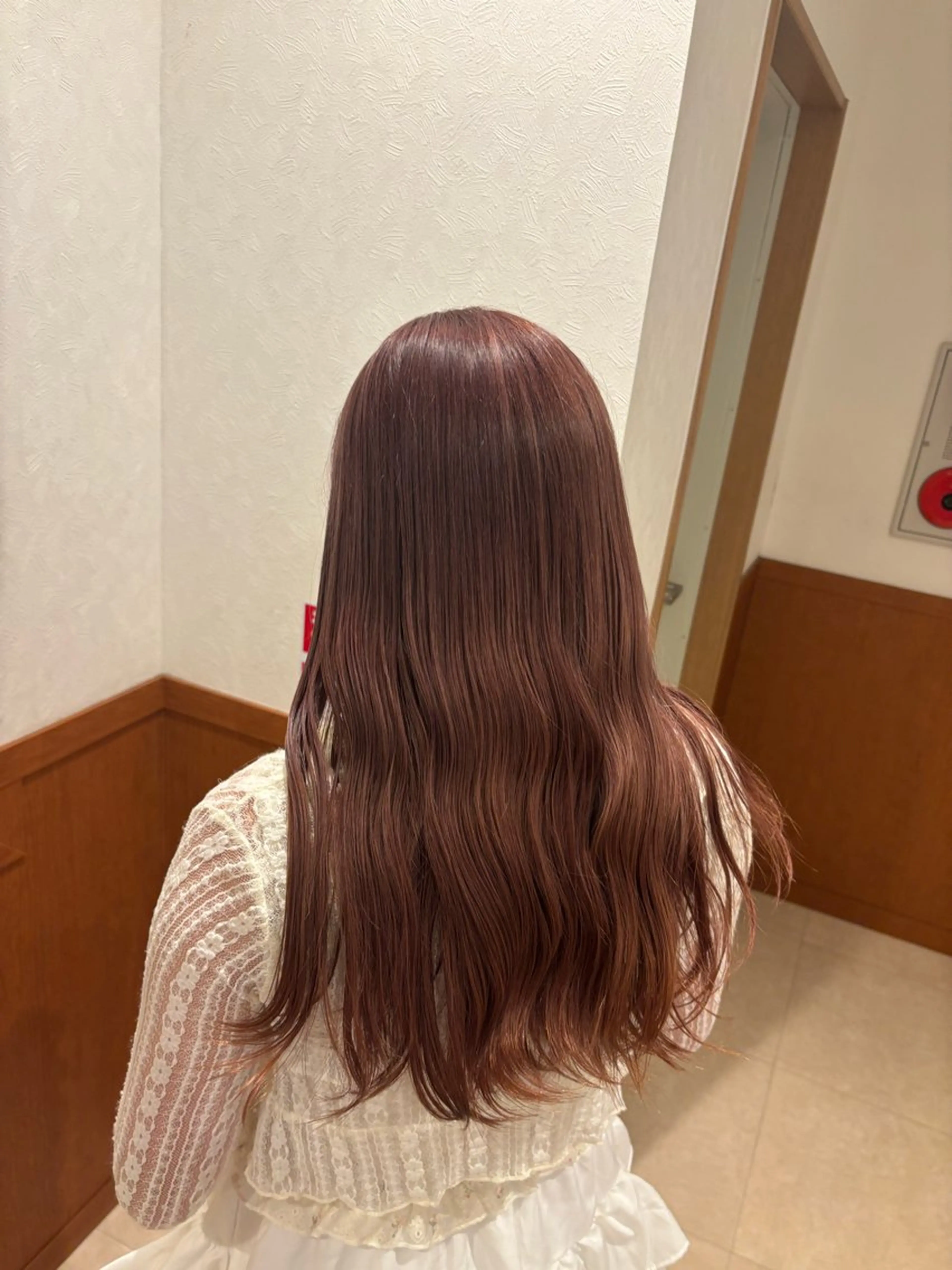 カラー ベージュカラー ブリーチ ピンクカラー ピンクベージュ 📍奈良/ 佐藤有哉のヘアスタイル