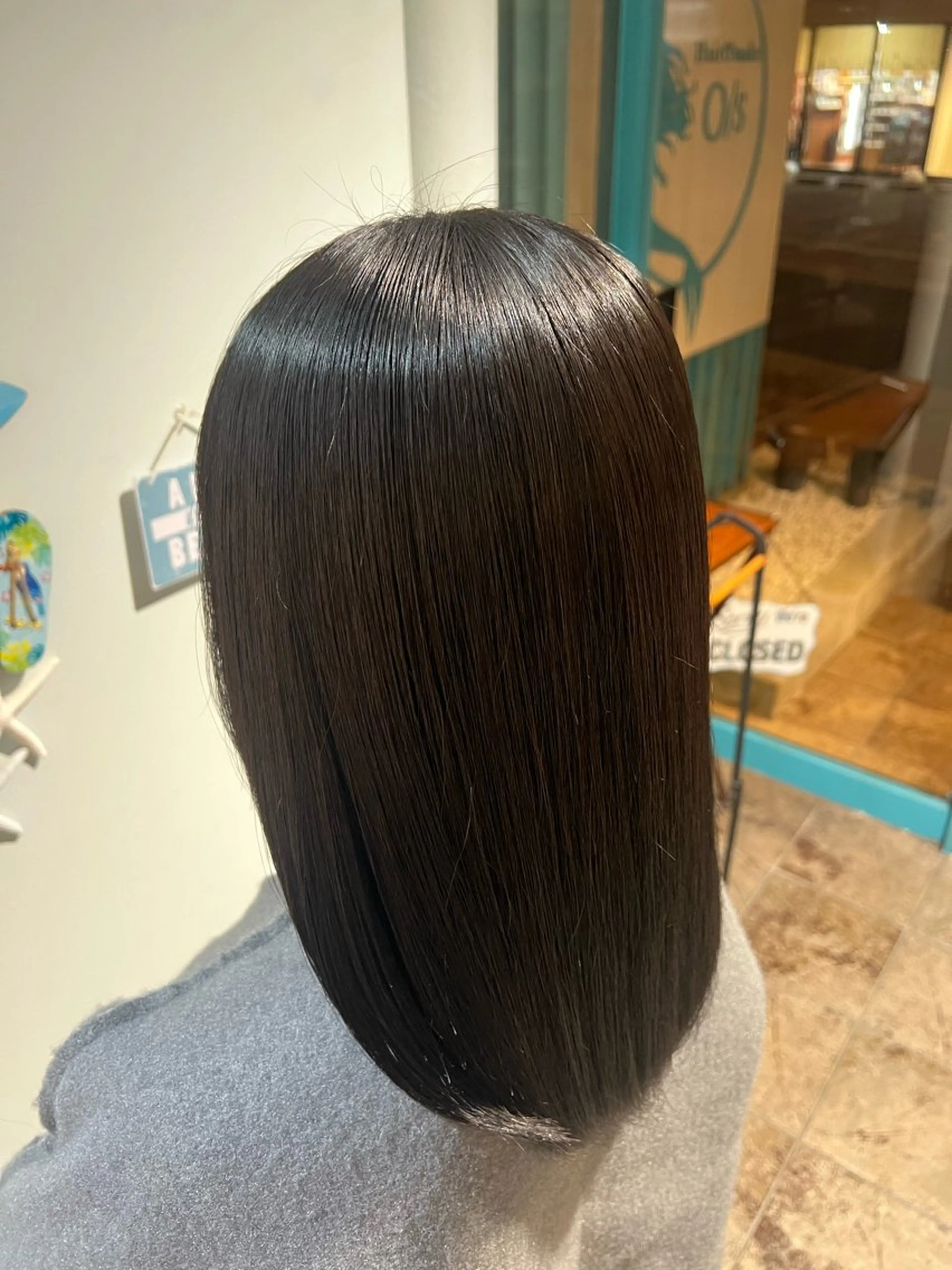 ミディアム 髪質改善カラー 🏖️クウト🏖️のヘアスタイル