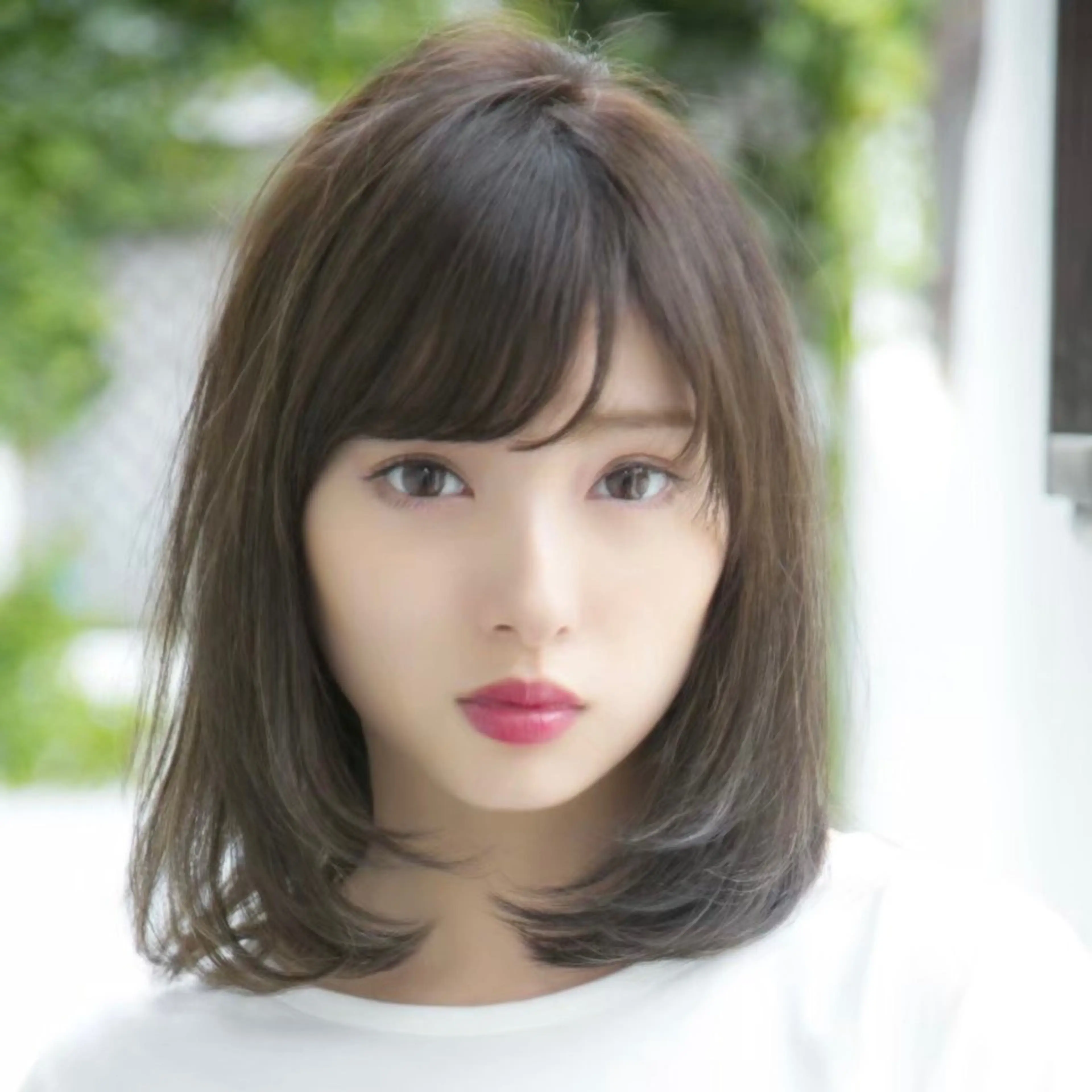 ミディアム カット ヘアカラー トリートメント 縮毛矯正/髪質改善 表参道/千田大地のヘアスタイル