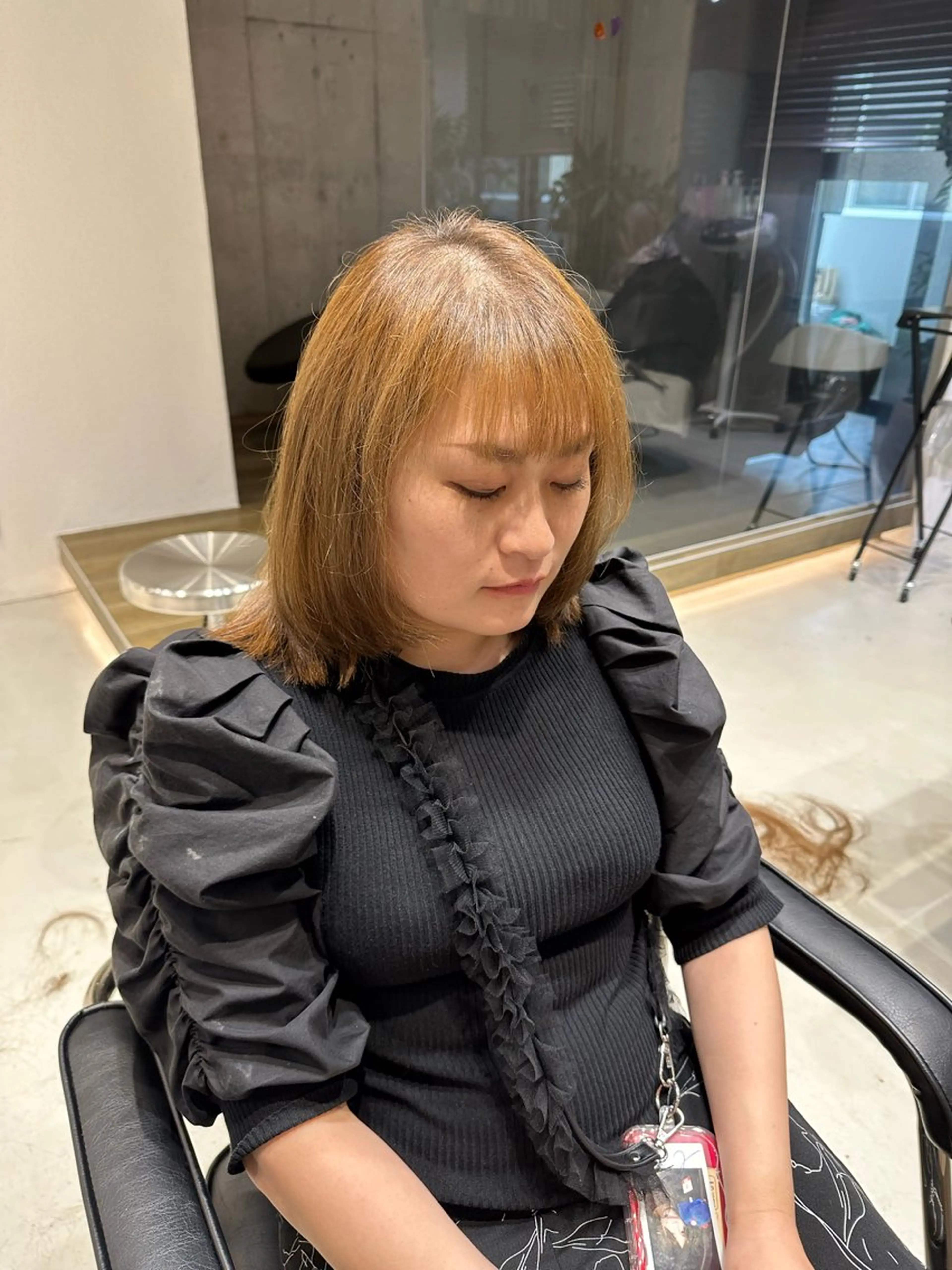 ミディアム カラー 横浜/メンズ特化/ Farbe/田中颯斗のヘアスタイル