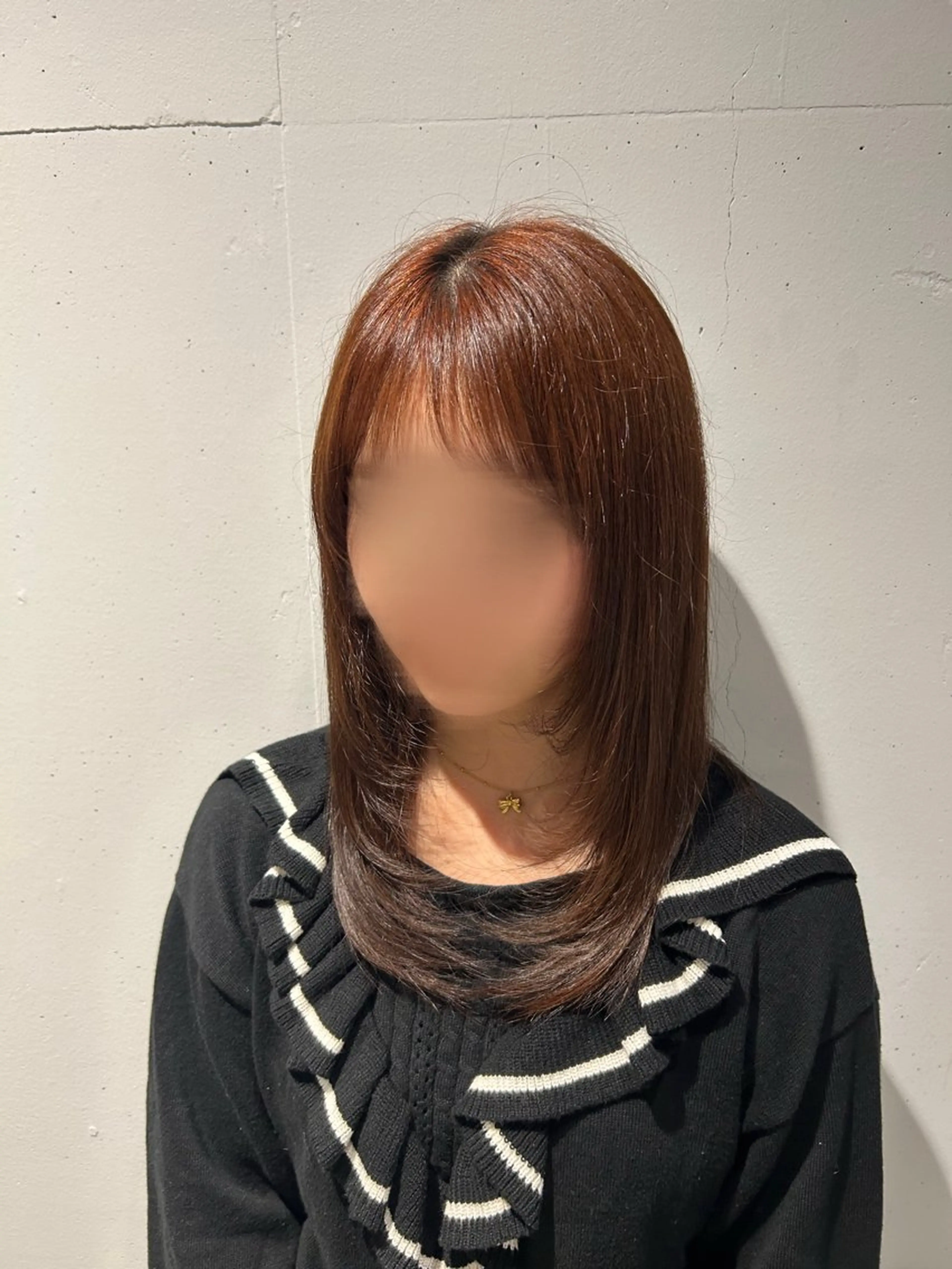 ミディアム 🍅ハイライト/ レイヤー/mao🍅のヘアスタイル