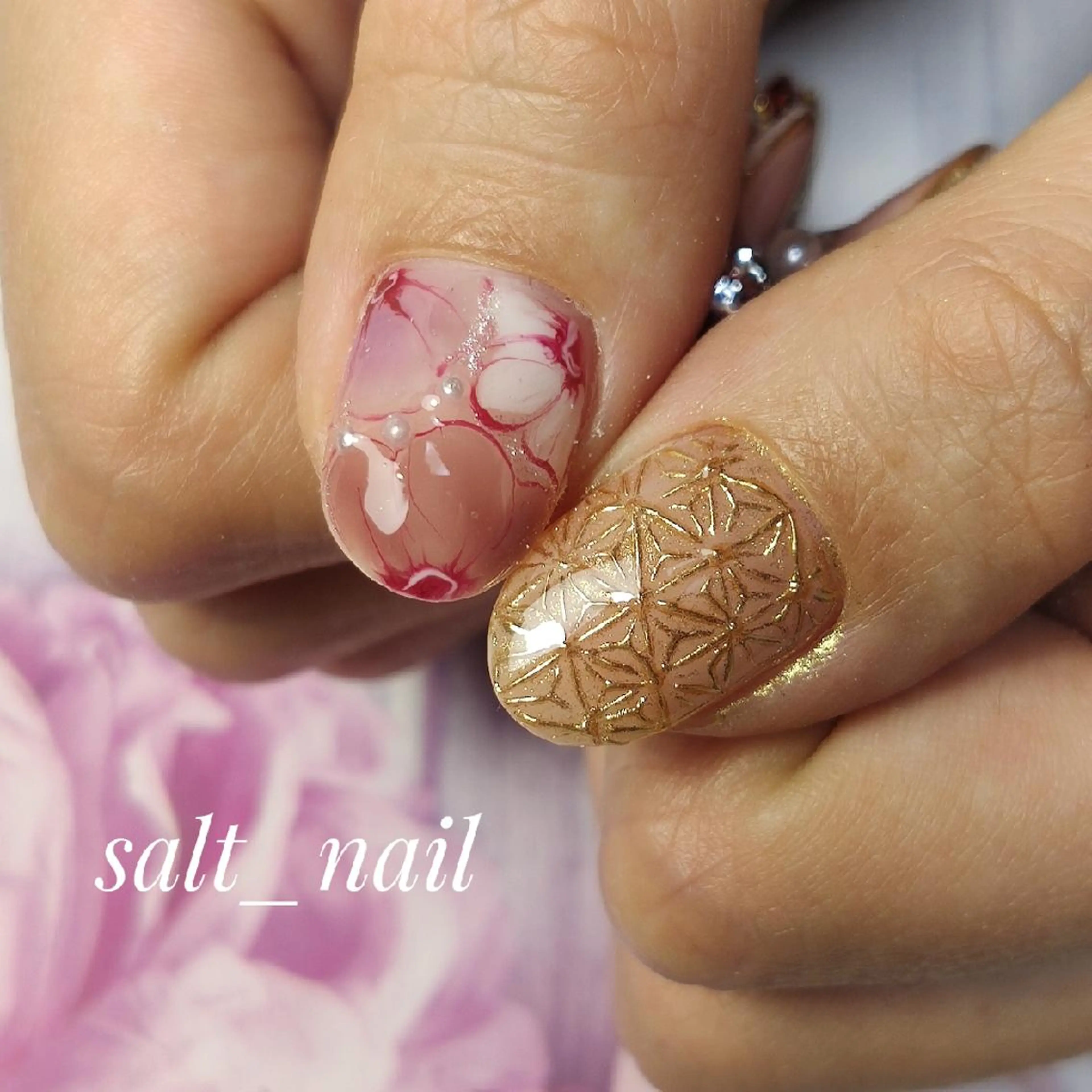 ネイル アートネイル 個人サロン saltnailのネイルデザイン