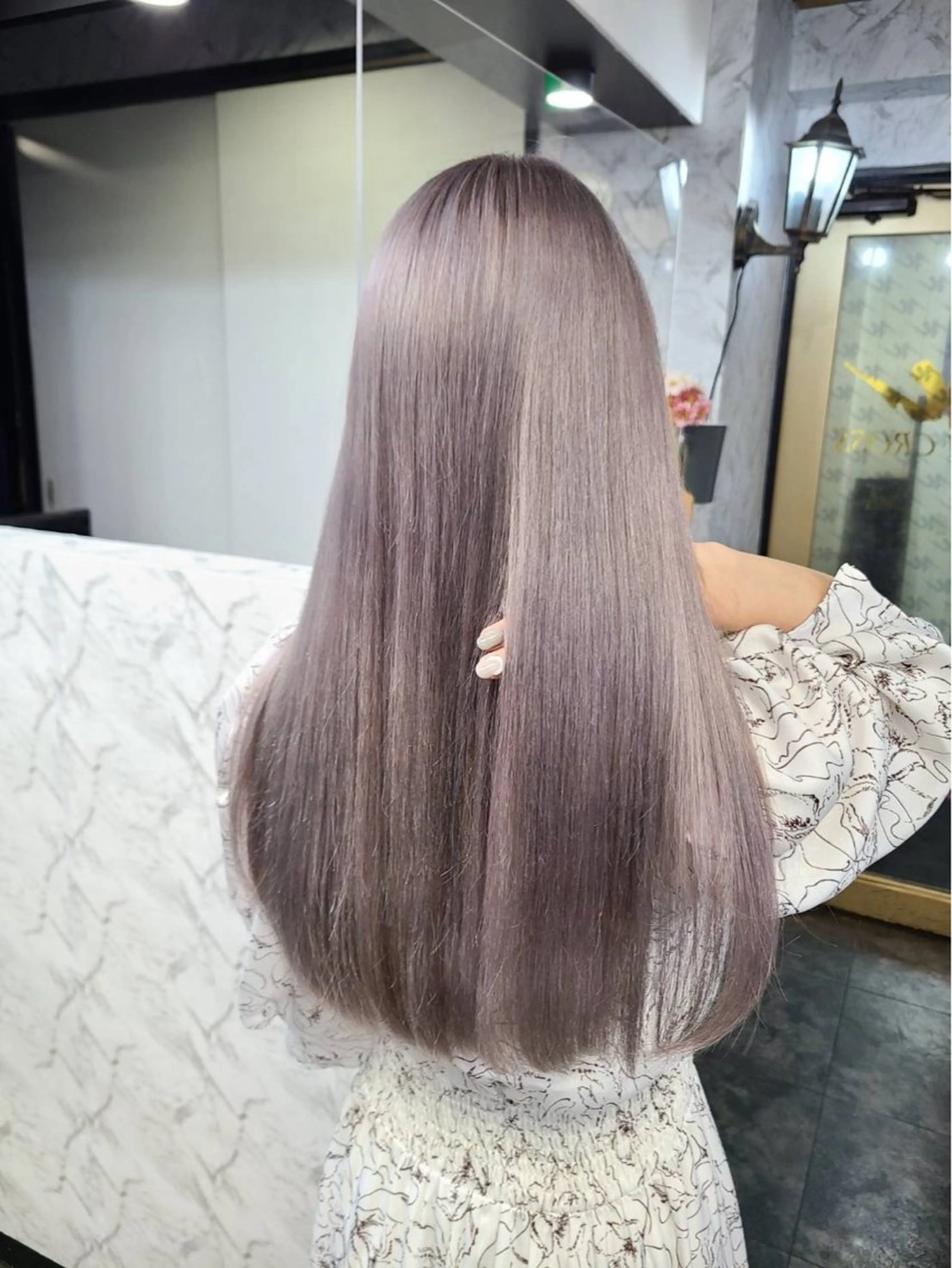 ロング カラー ヘアカラー 渋谷ハイトーン/ エクステ/さきののヘアスタイル