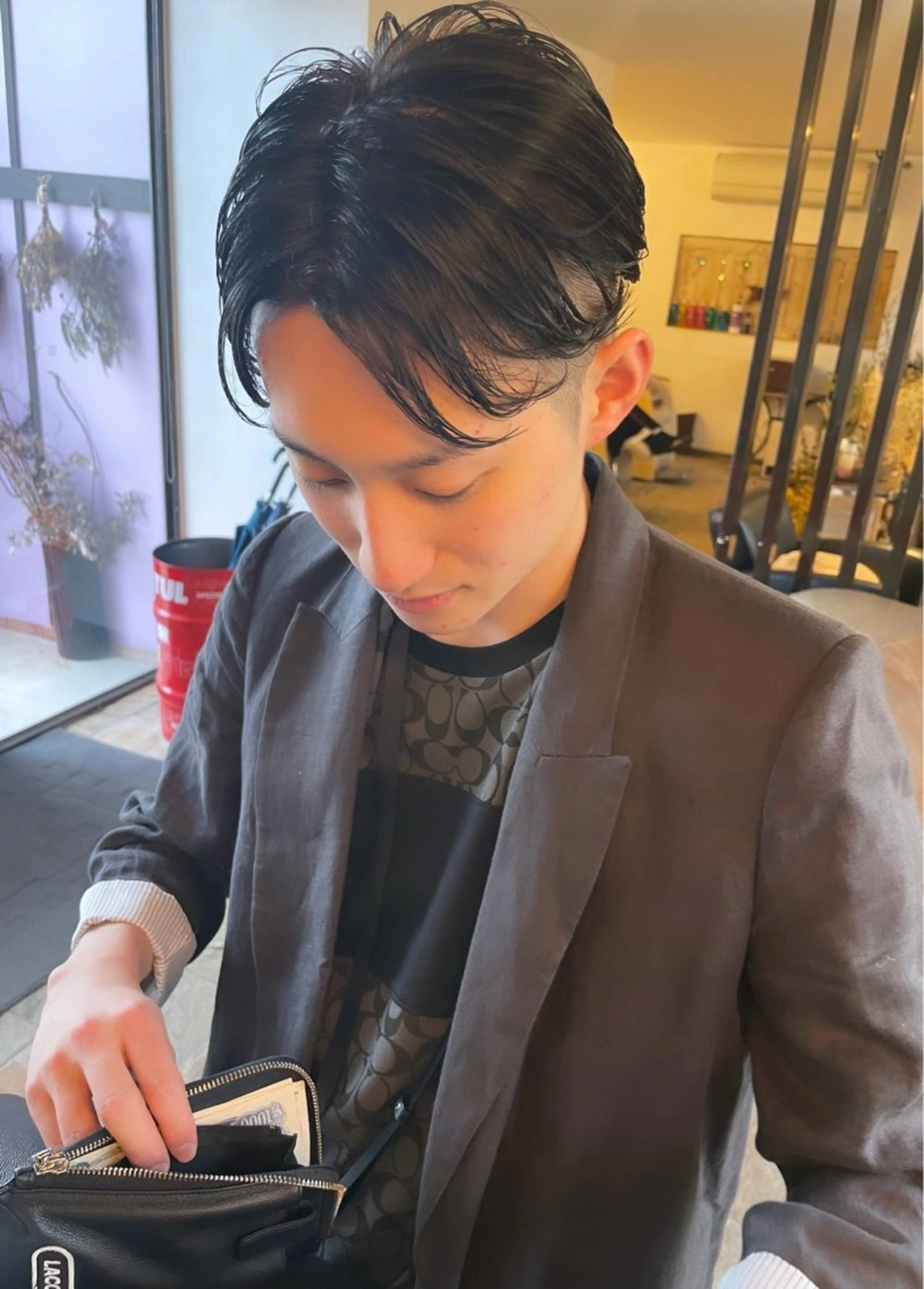 ショート パーマ メンズ メンズパーマ 似合わせカット ニュアンスパーマ ayaka |トレンドヘアのヘアスタイル