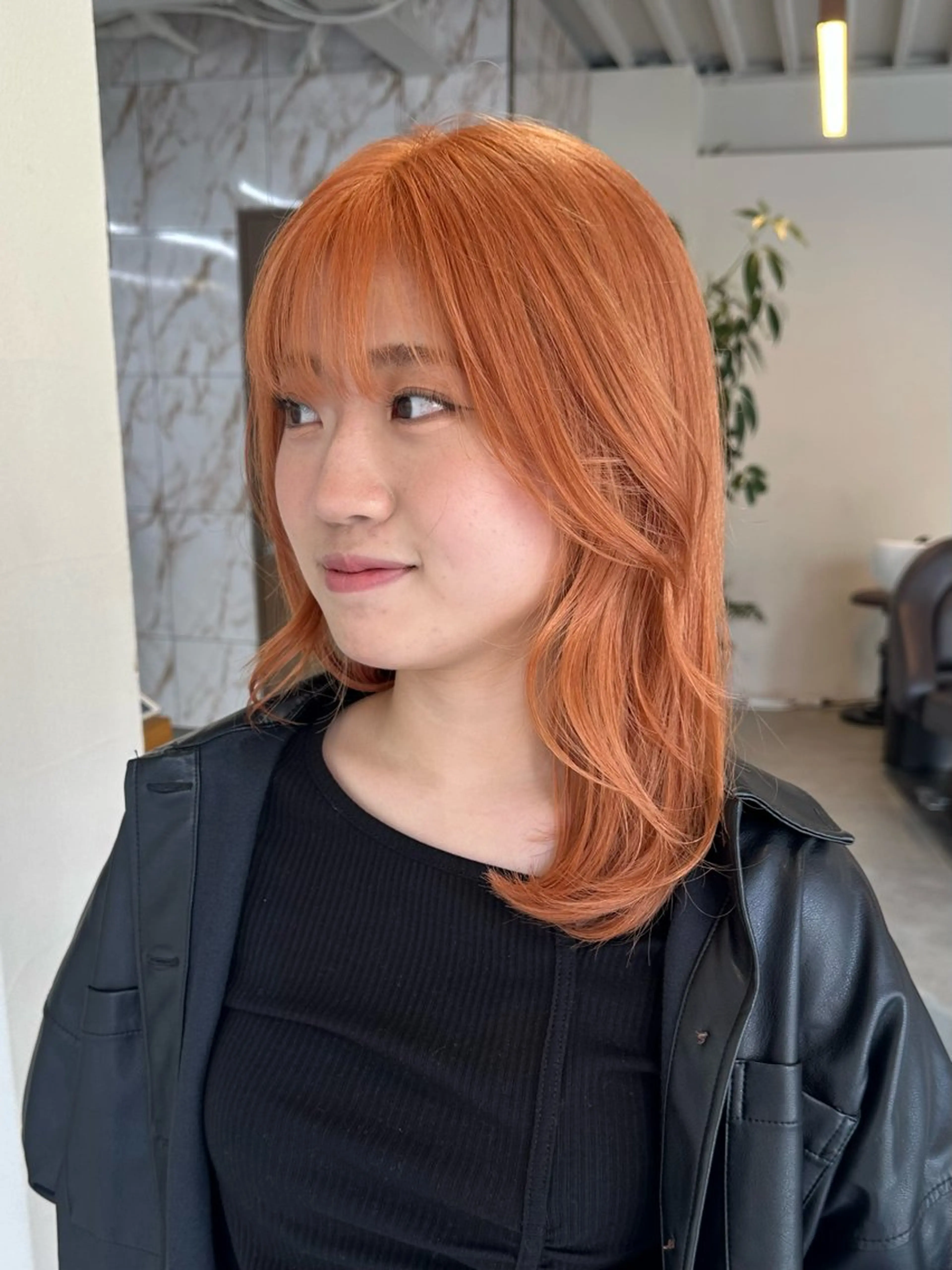 ミディアム カラー ハイトーン×似合わせ 🌱中川慎之介のヘアスタイル