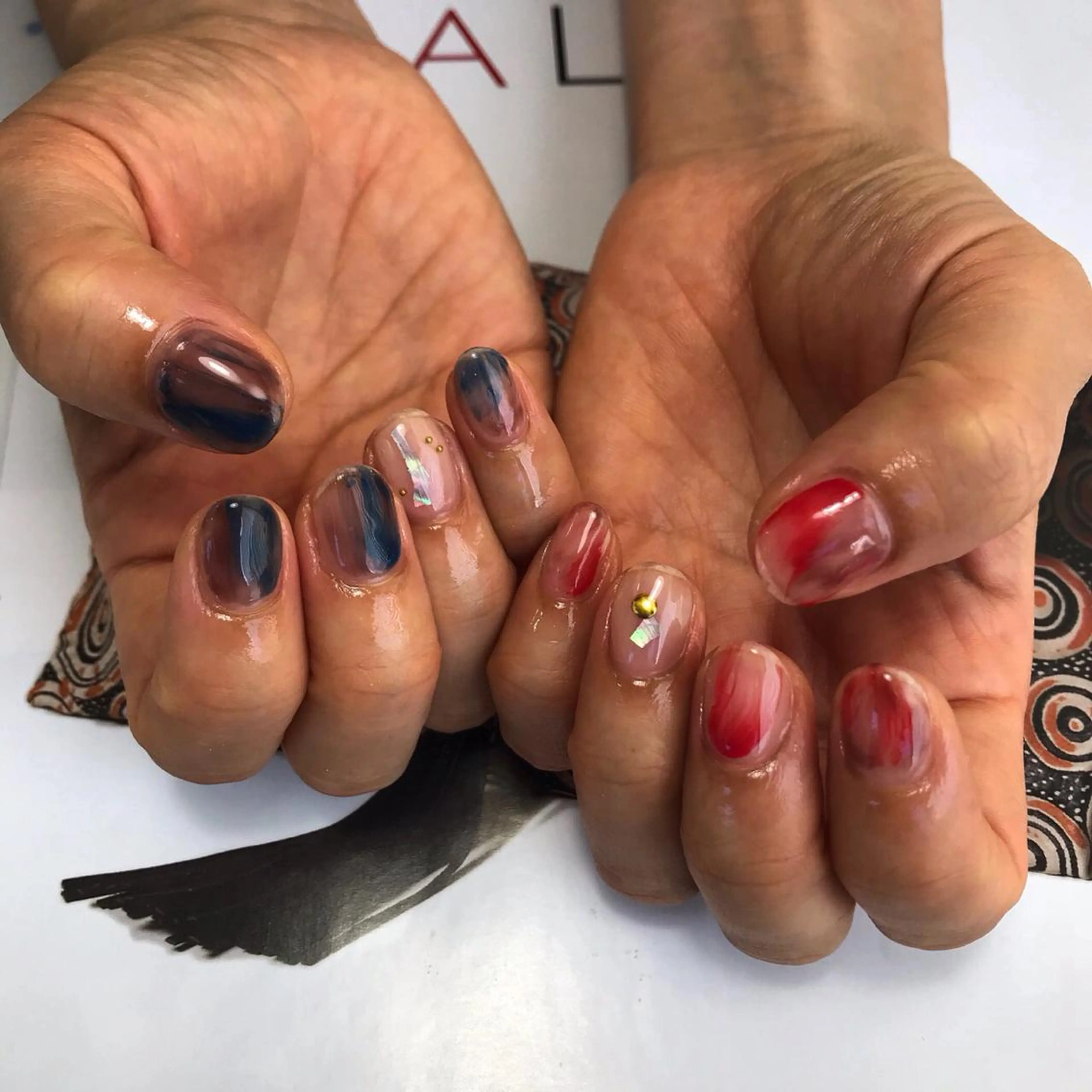 ネイル ハンドネイル nail salon Neigeのネイルデザイン