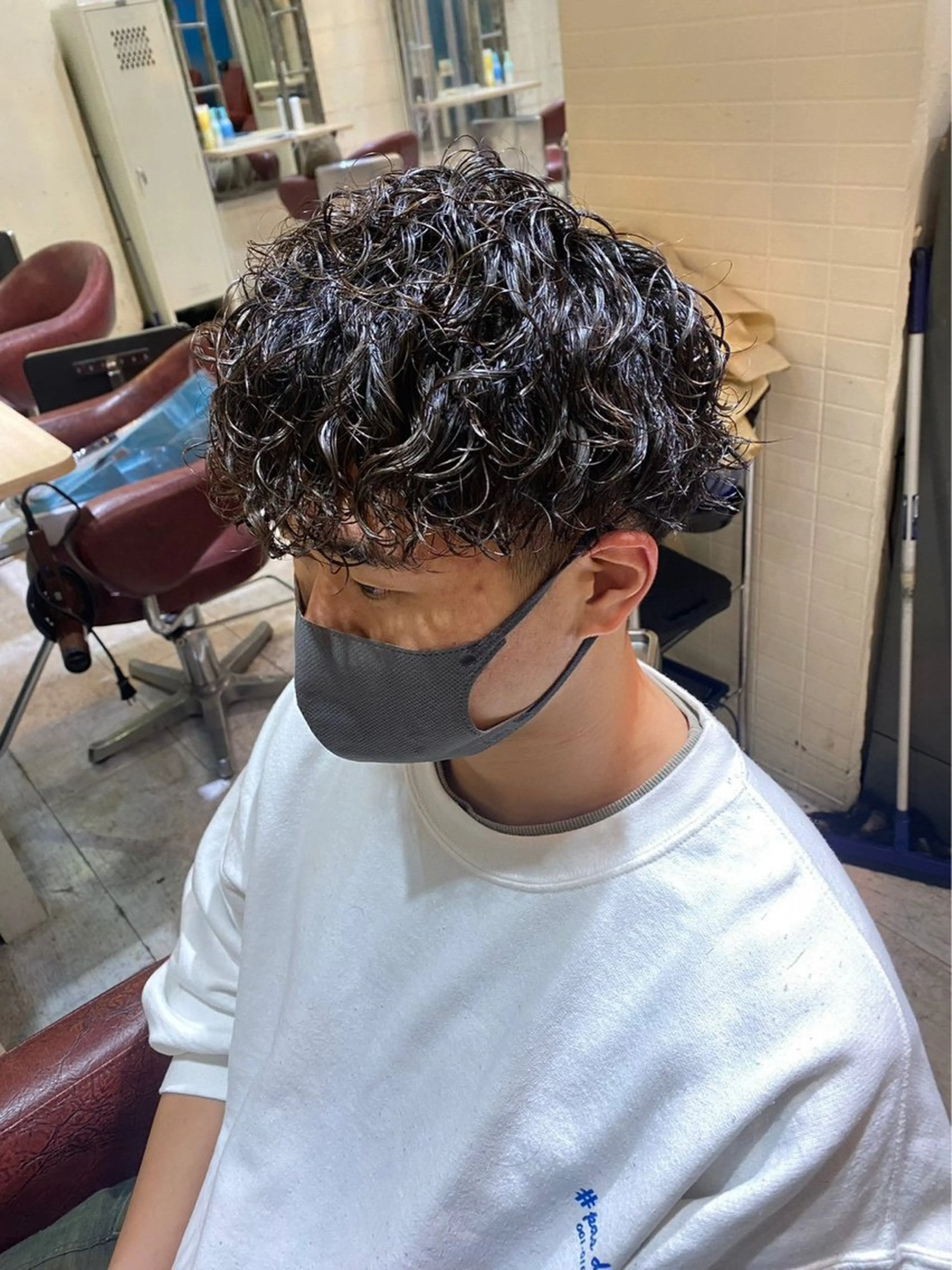 ショート パーマ メンズ メンズモデル募集中✨ 永野大樹のヘアスタイル