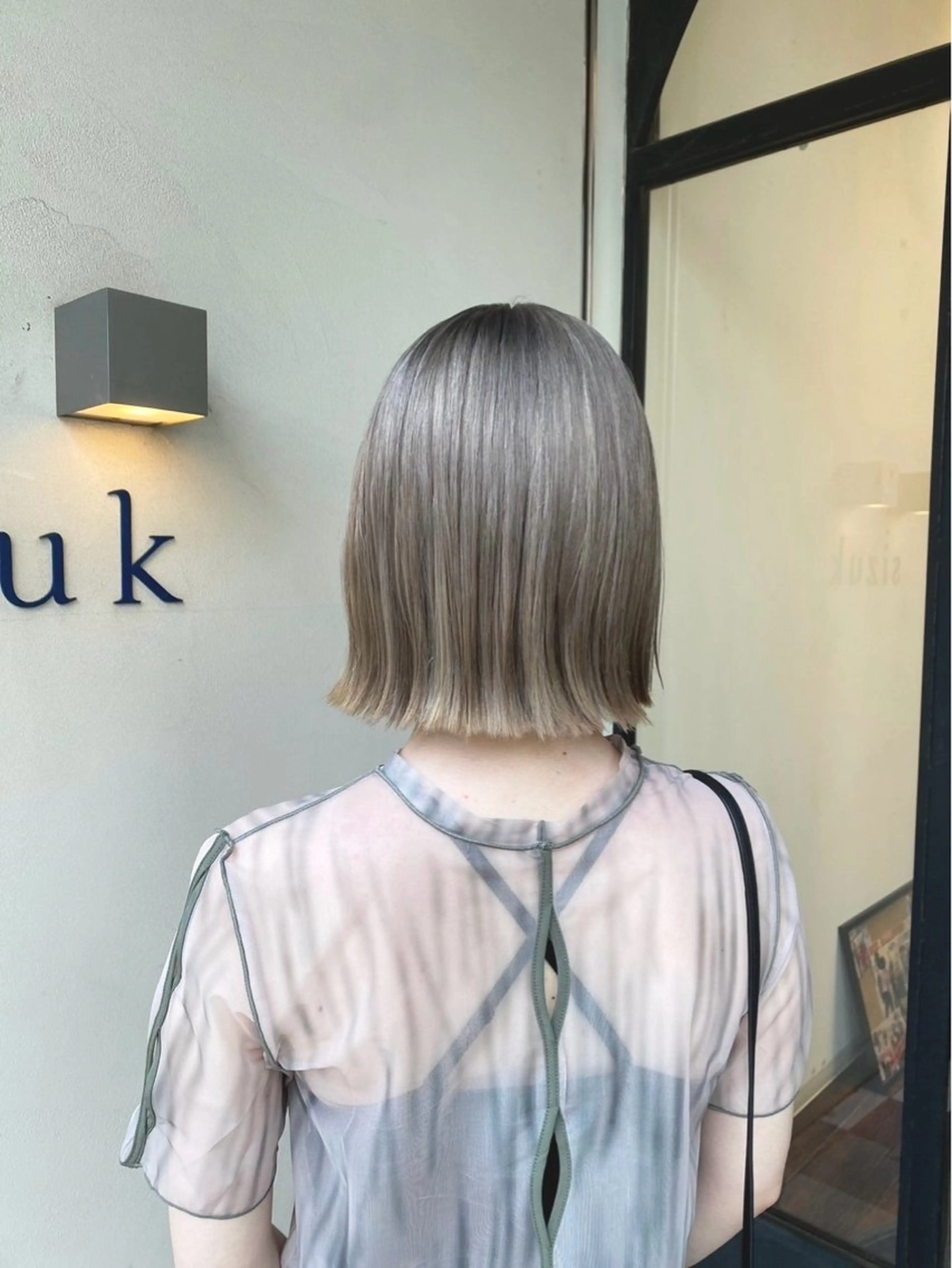 🍀勉強会カットモデル募集🍀切りっぱなしスタイル募集。肩​〜​顎下までの切りっぱなしスタイル！の写真