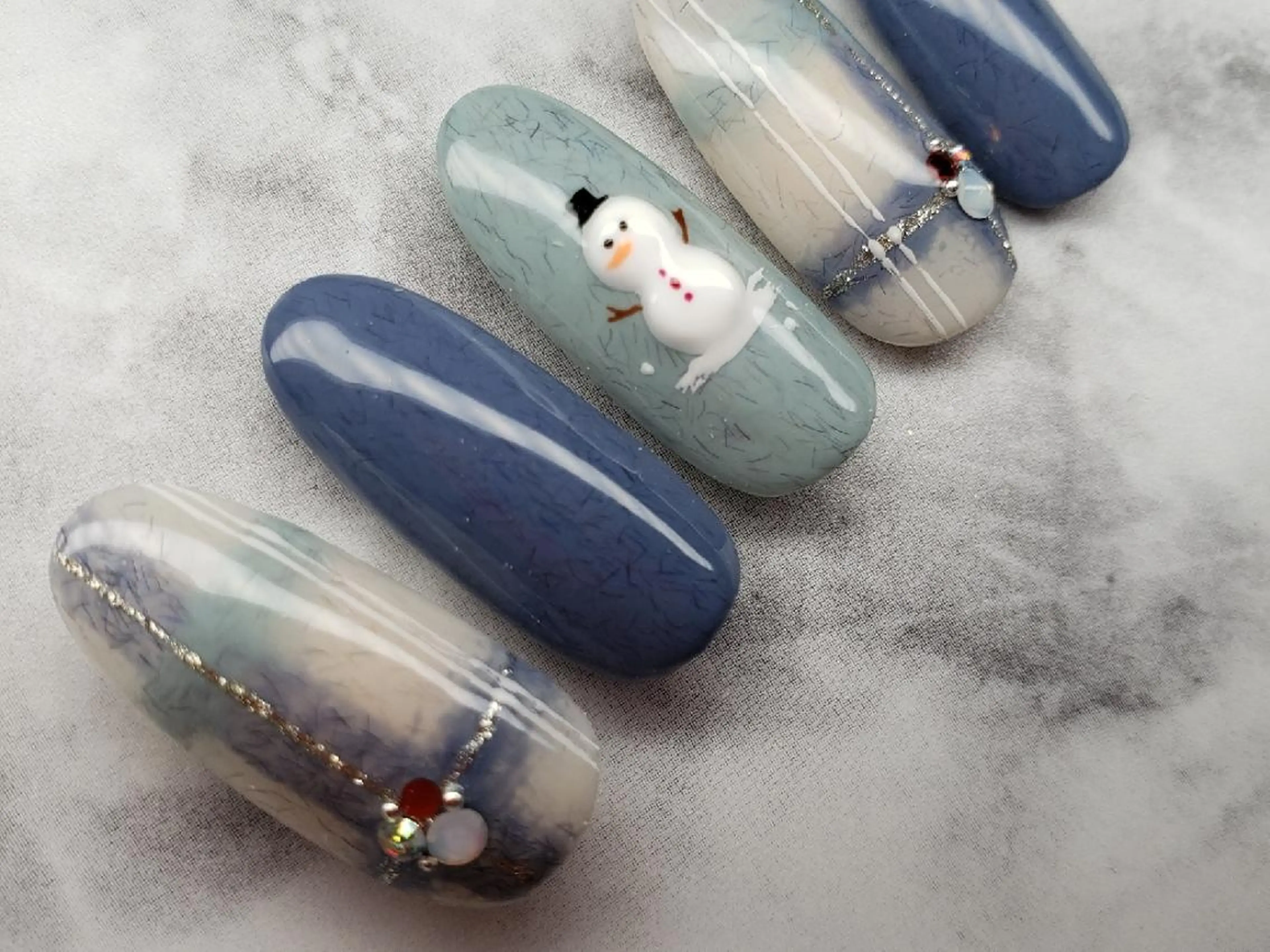 ネイル 冬ネイル クリスマス Nail salon Coco【溝の口駅】のネイルデザイン