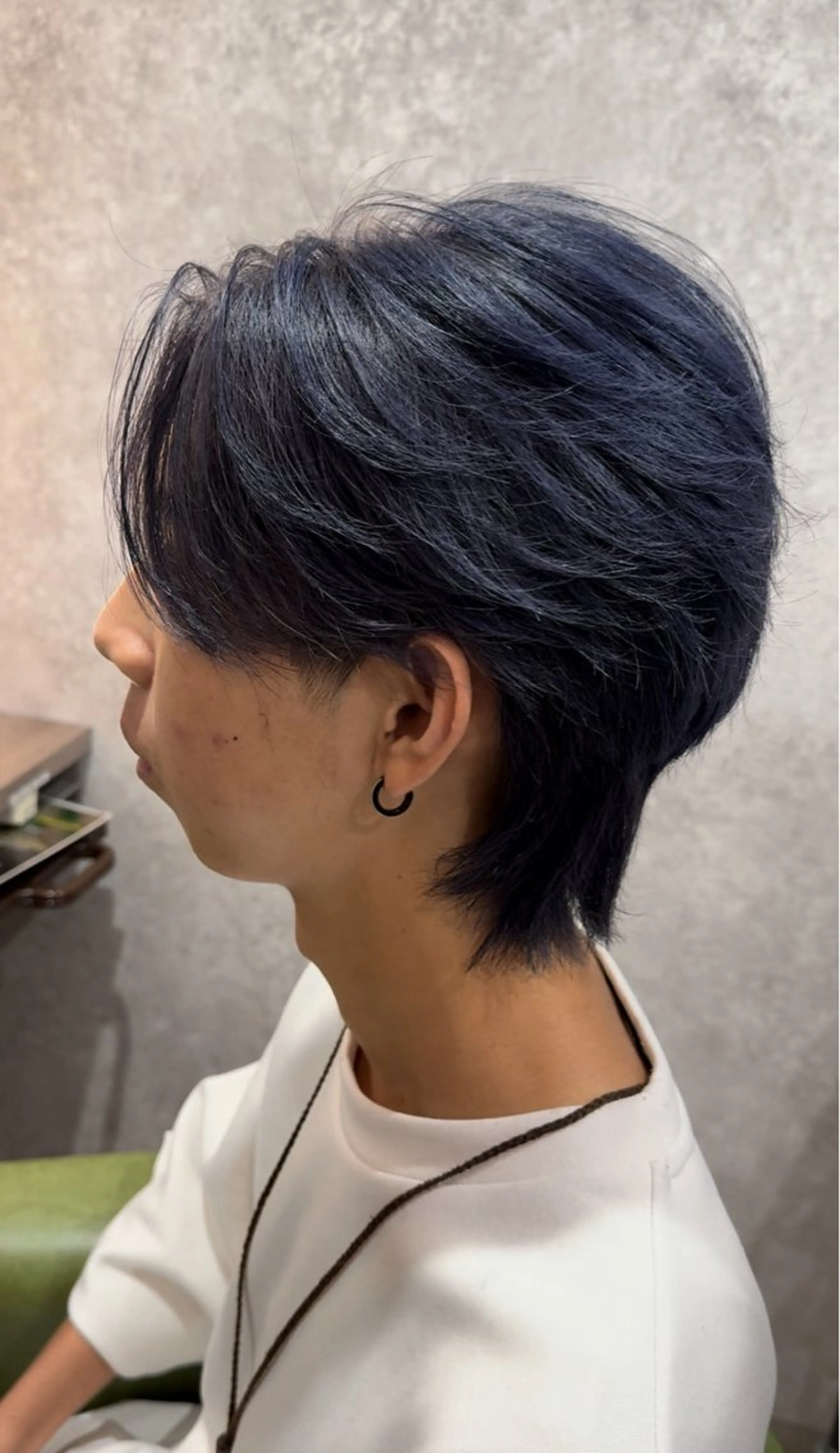メンズ ヘアカラー 白崎 隆人のヘアスタイル