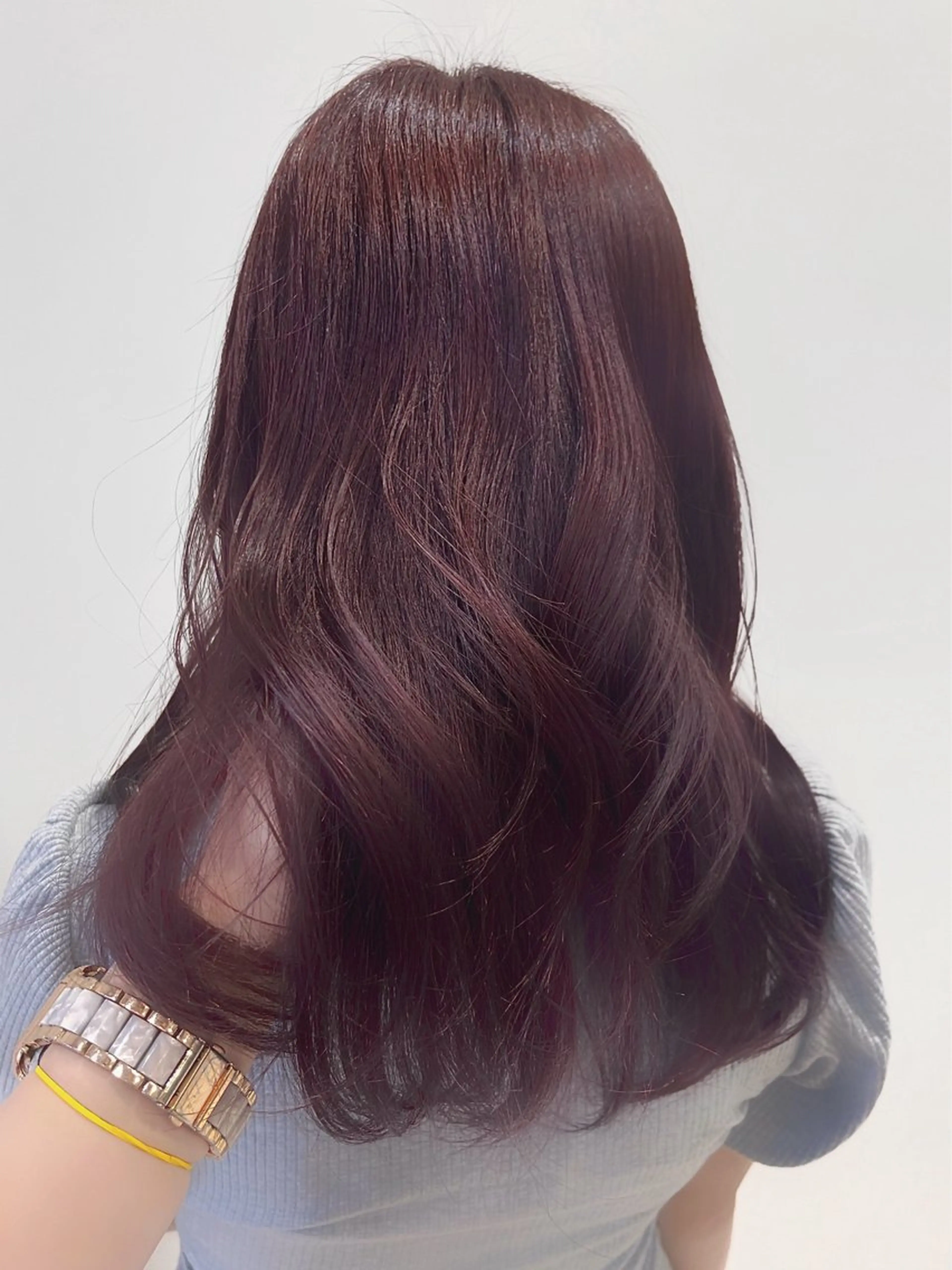 セミロング カット ヘアカラー トリートメント 🎀透明感カラー🎀 稲垣至恩🎀のヘアスタイル