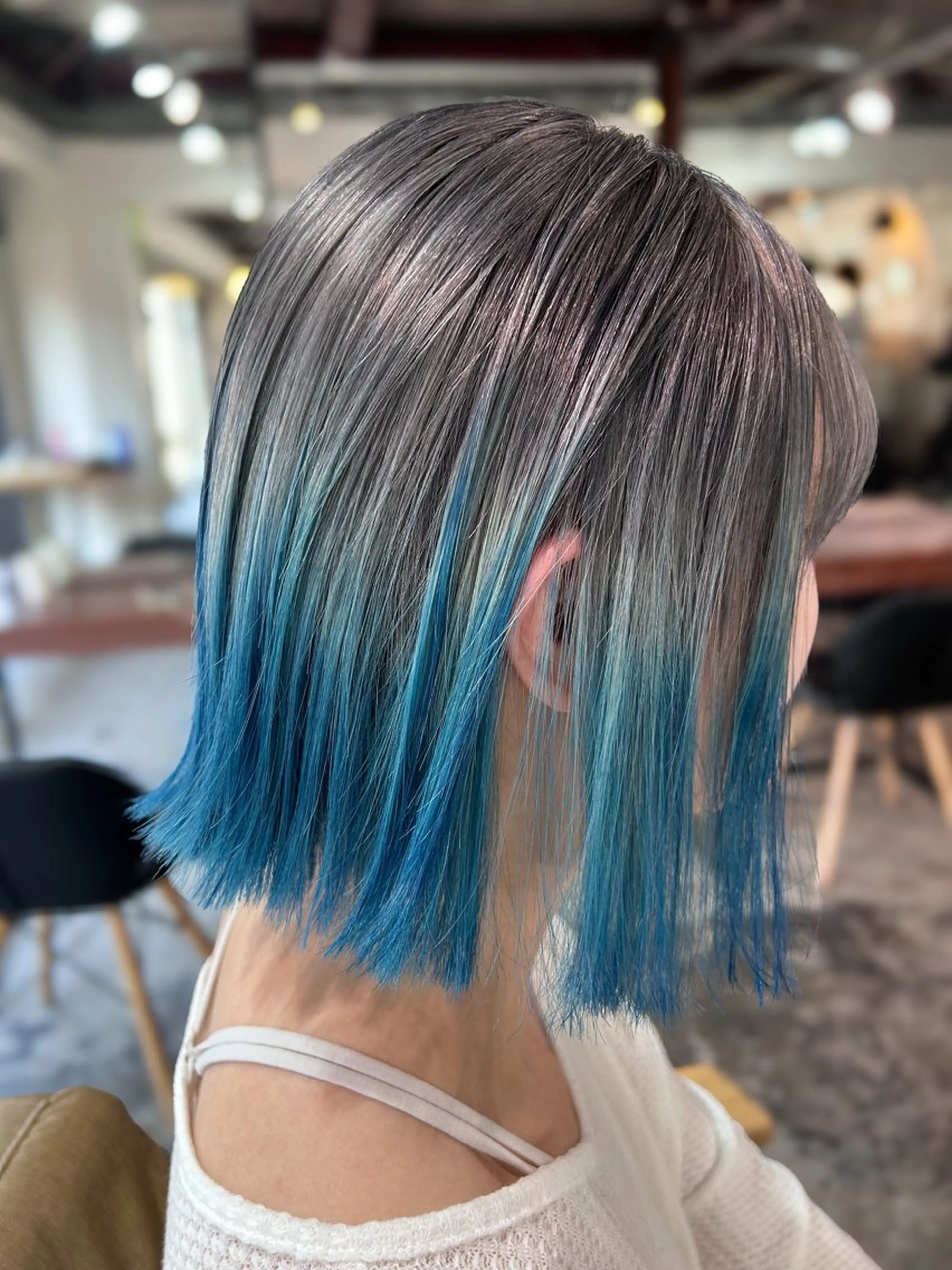 ショート カラー カット ヘアカラー トリートメント ダブルカラー/ 艶髪/SHISEIのヘアスタイル