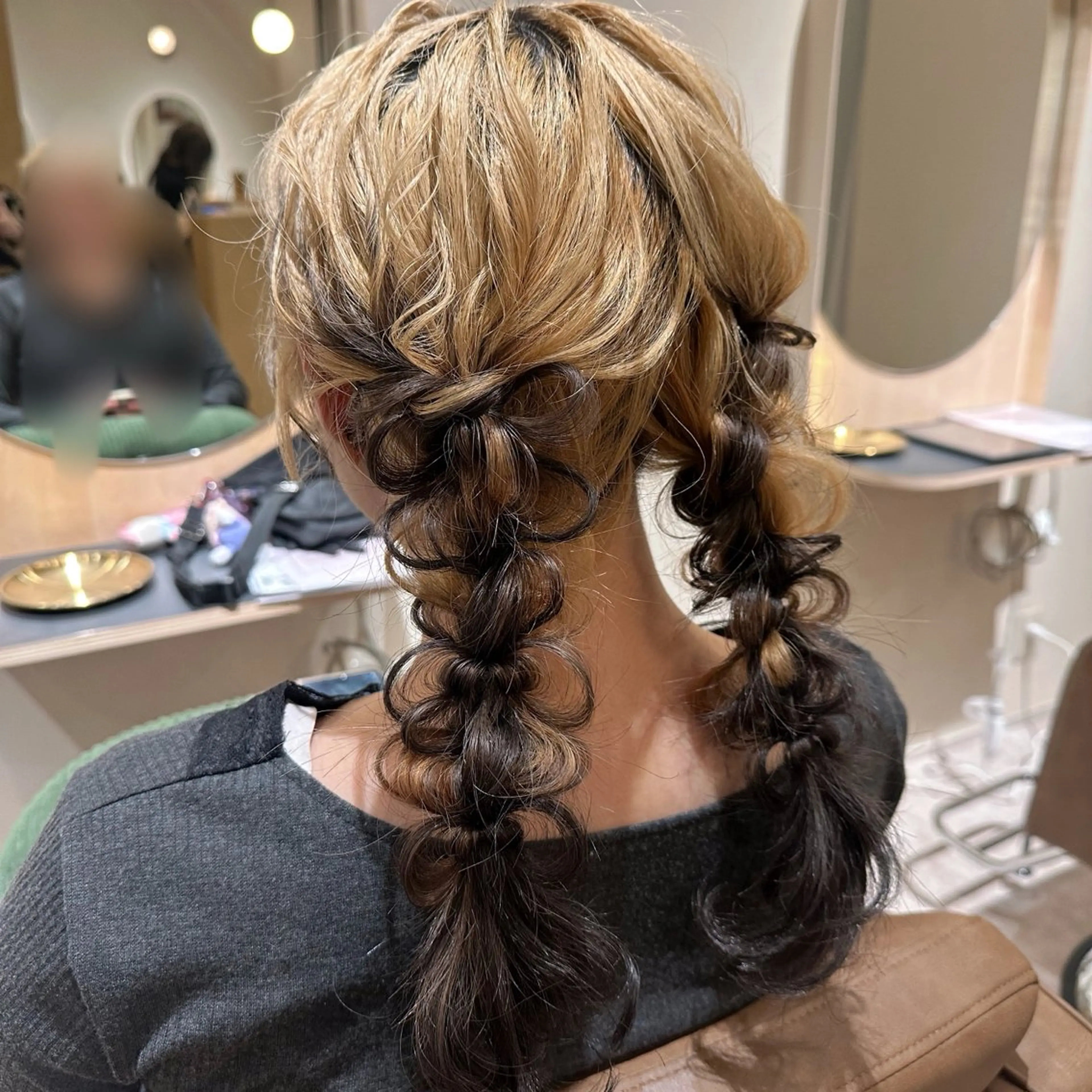 ロング ヘアアレンジ ヘアセット 高橋 那美のヘアスタイル