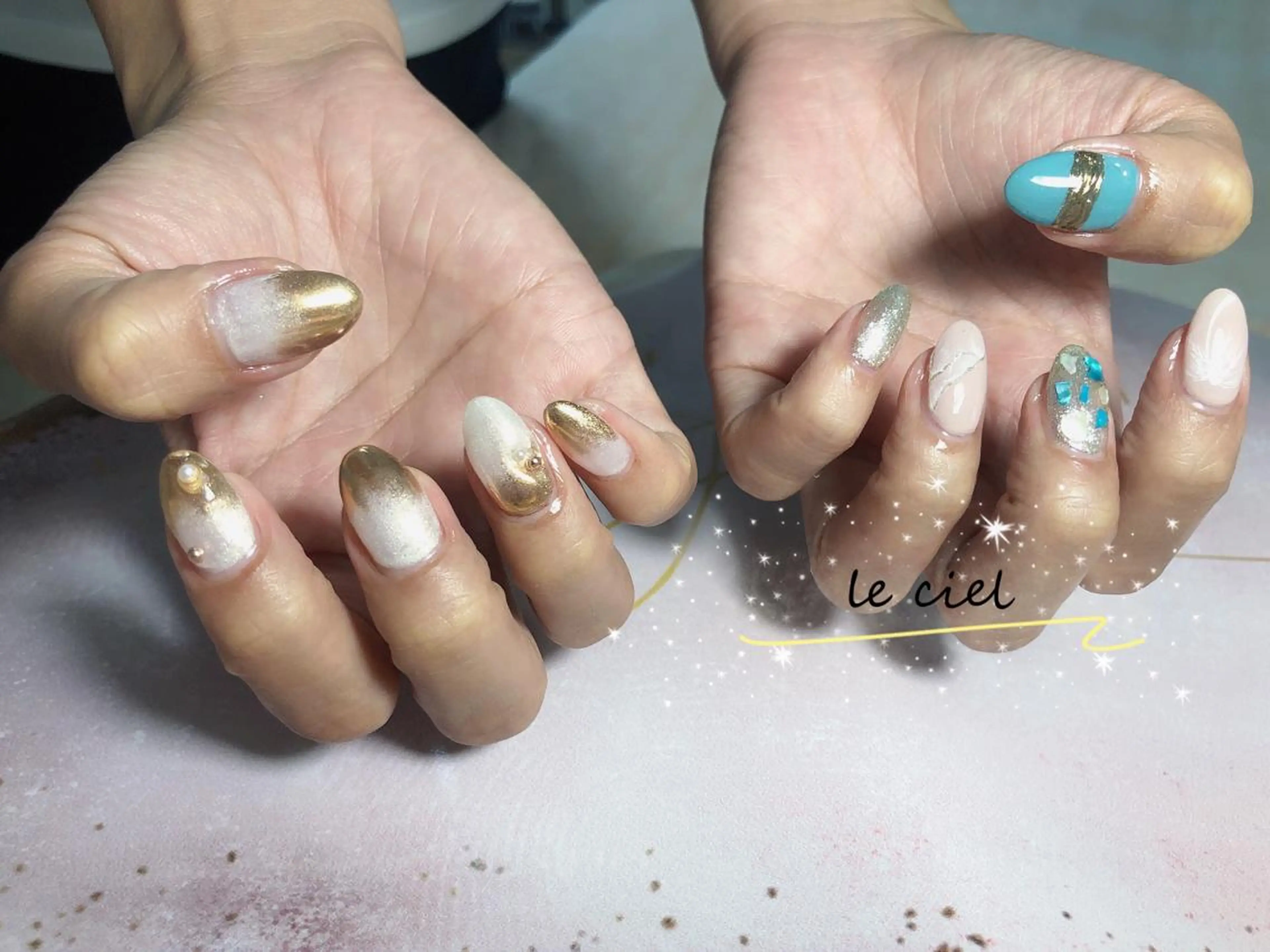 ネイル ニュアンスネイル Naka Rieのネイルデザイン