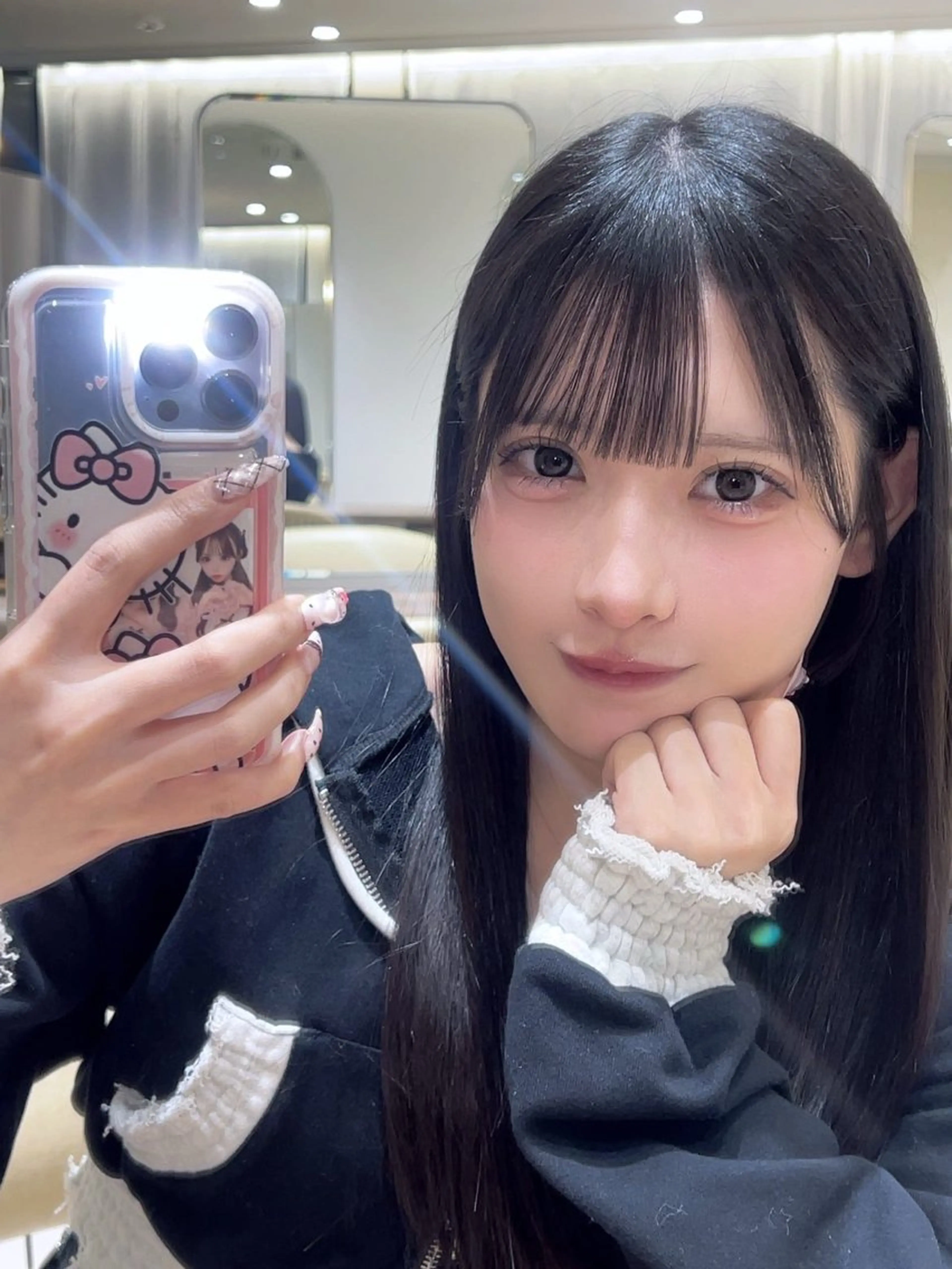 【イメチェン無敵セット🎀】カット＋艶透明感カラー＋美髪矯正で一気に垢抜け✨の写真