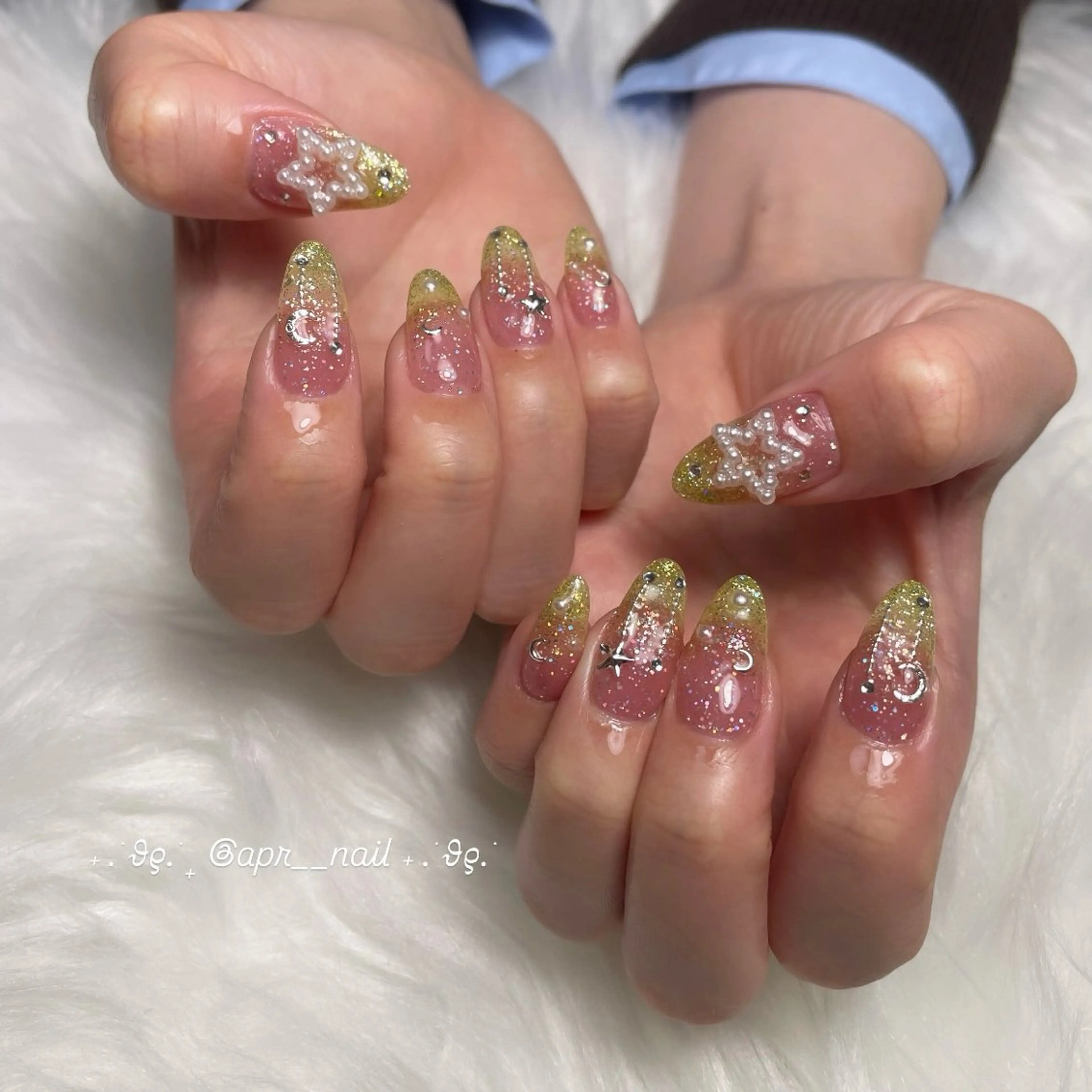 ネイル ハンドネイル Nailsalon apricotのネイルデザイン