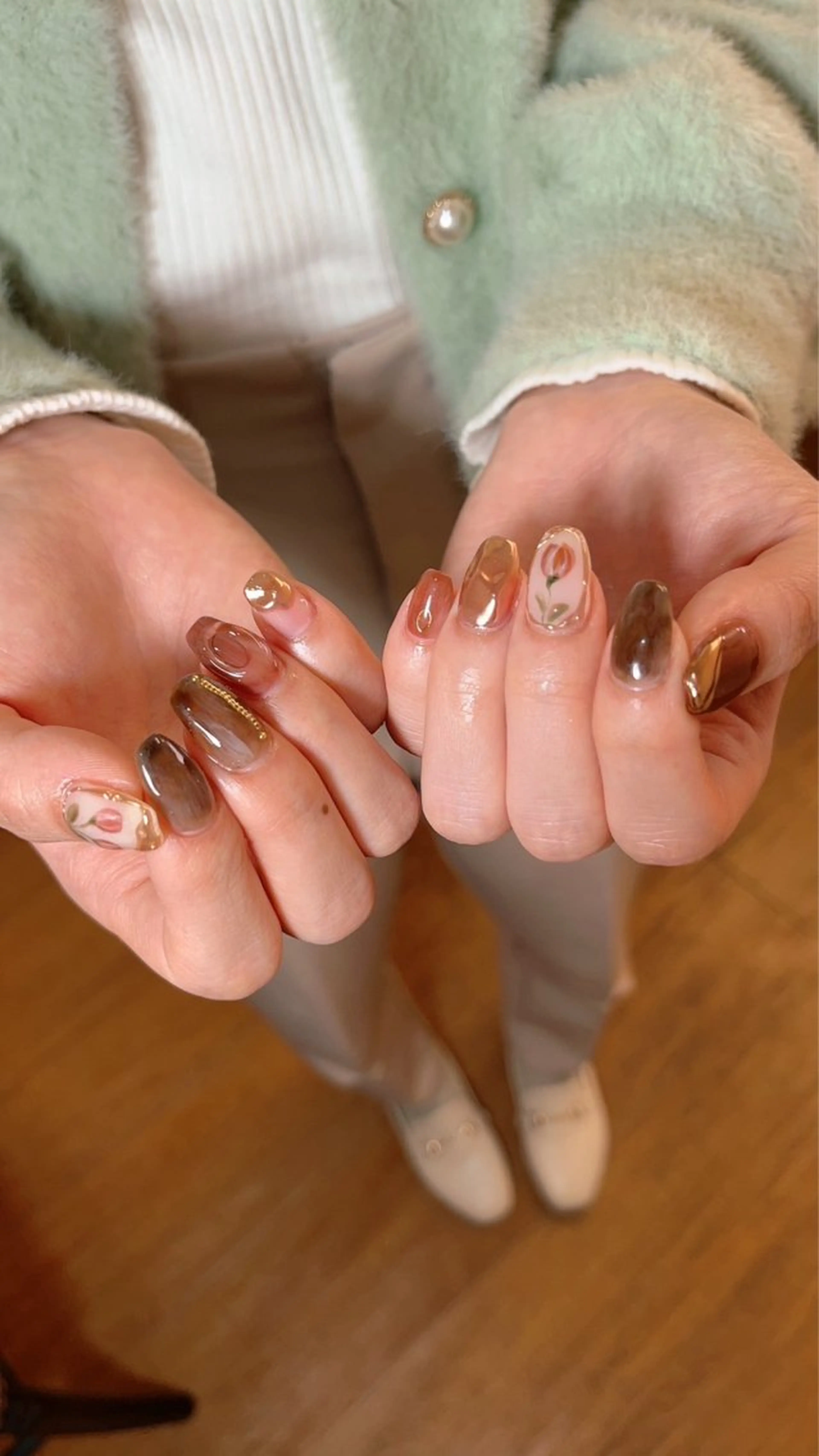 ネイル ハンドネイル LOVE NAIL 💕Sonoのネイルデザイン