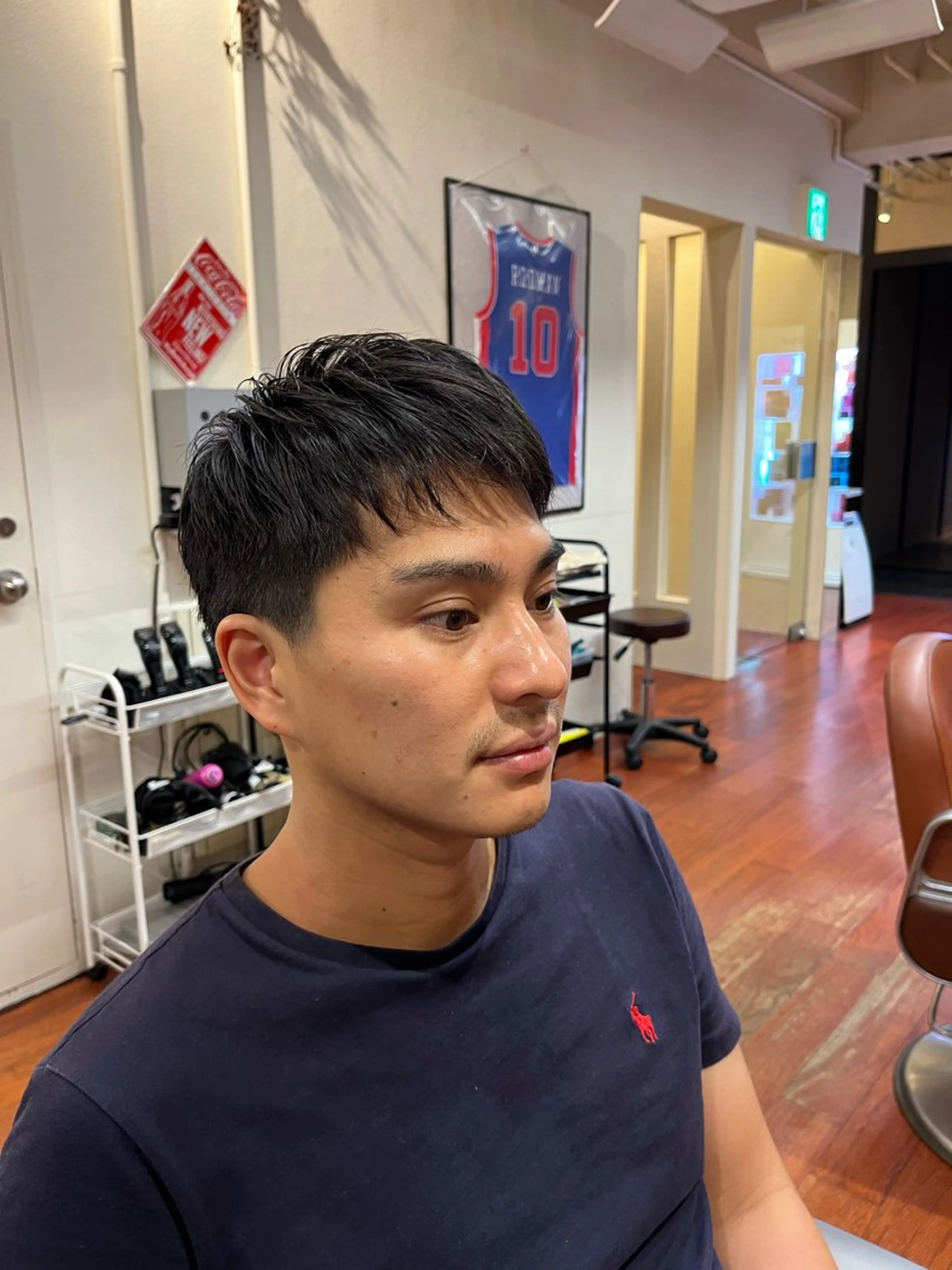 ショート メンズ FIX店長/名駅/ 国際センター/パーマのヘアスタイル