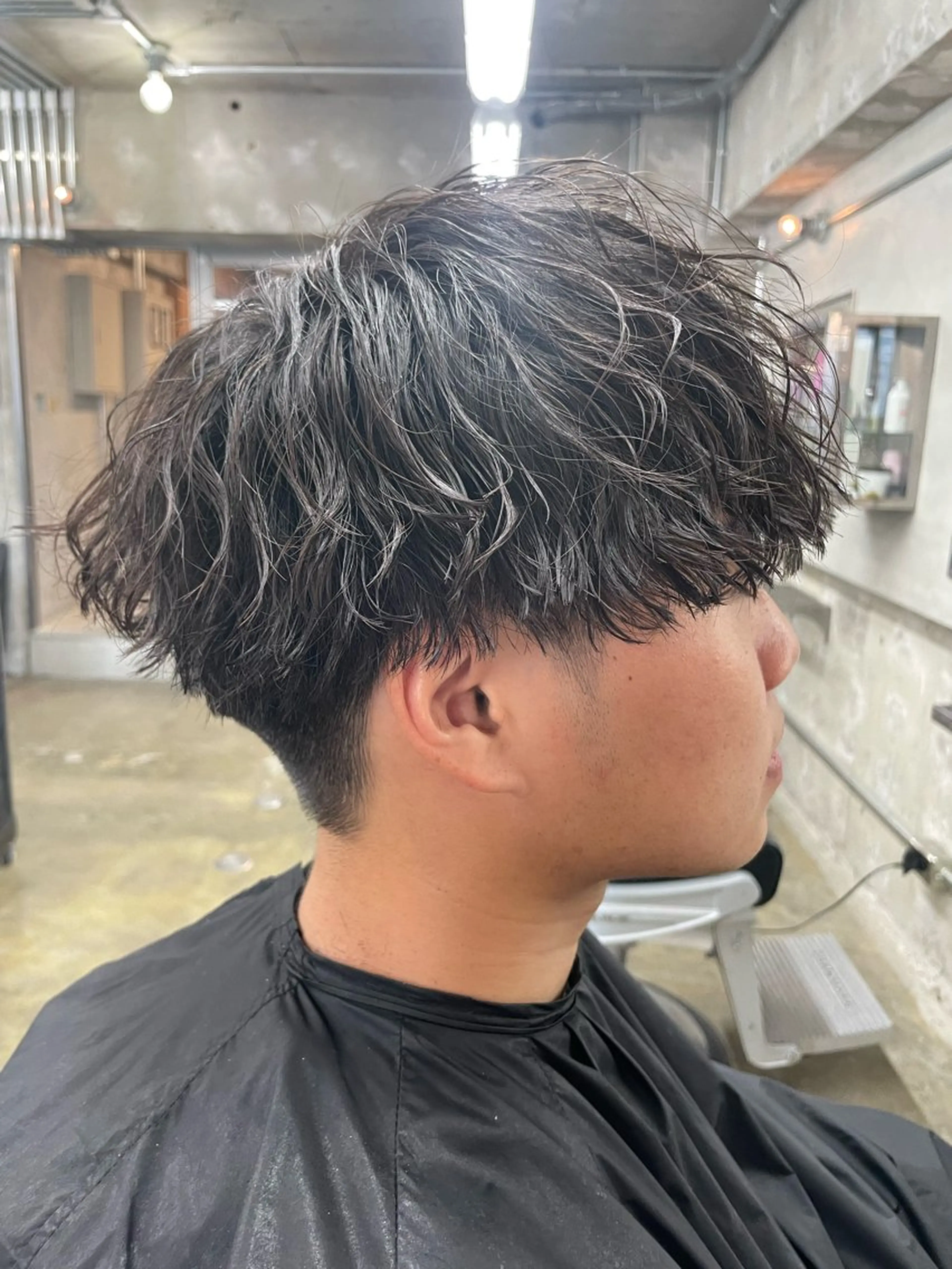 ショート カラー パーマ ヘアアレンジ メンズ カット パーマ トリートメント 亀井隆汰/メンズ専門 パーマ特化美容師のヘアスタイル