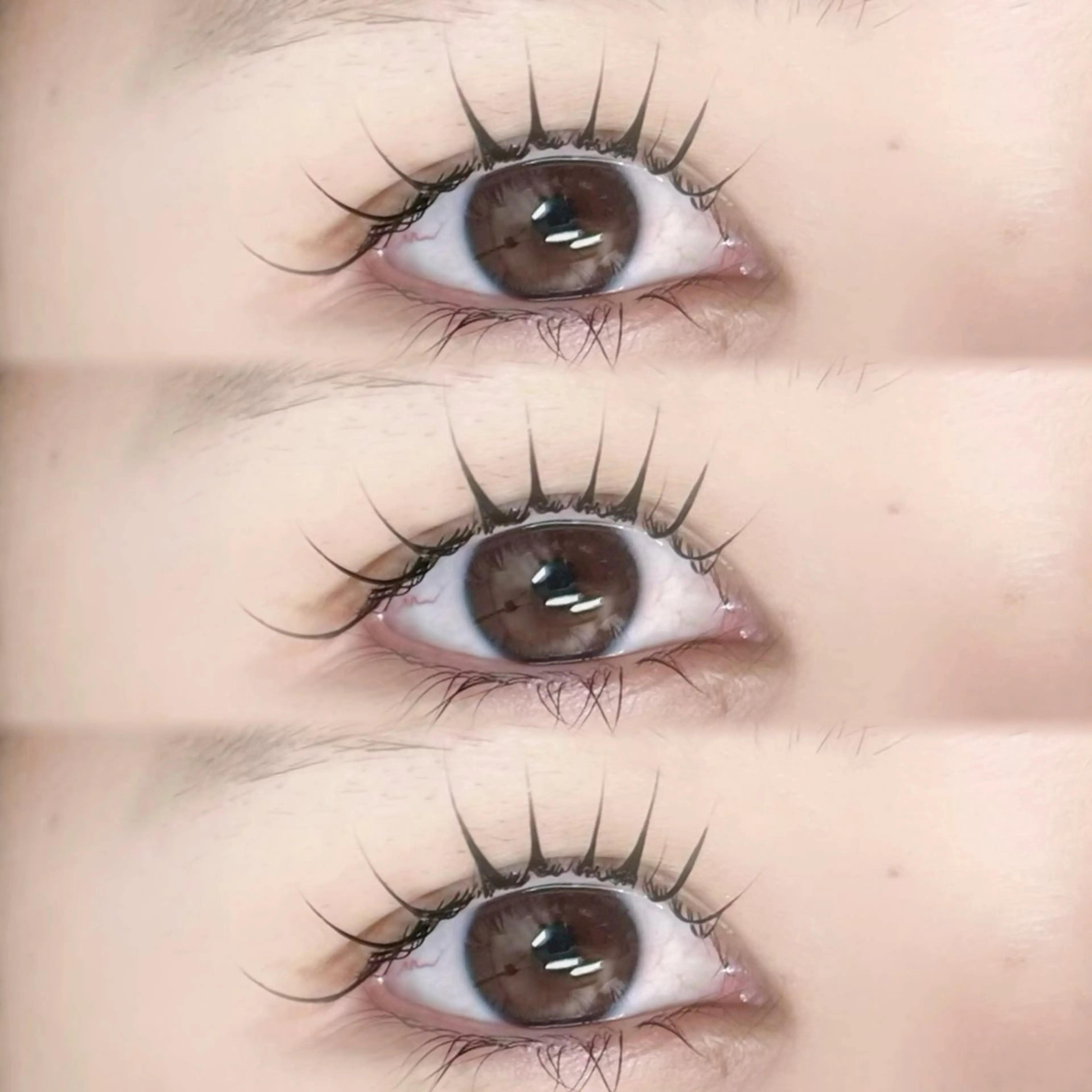 💟SNSで話題💟束感❕韓国風まつげパーマ 🤍3種ケア付き🤍の写真