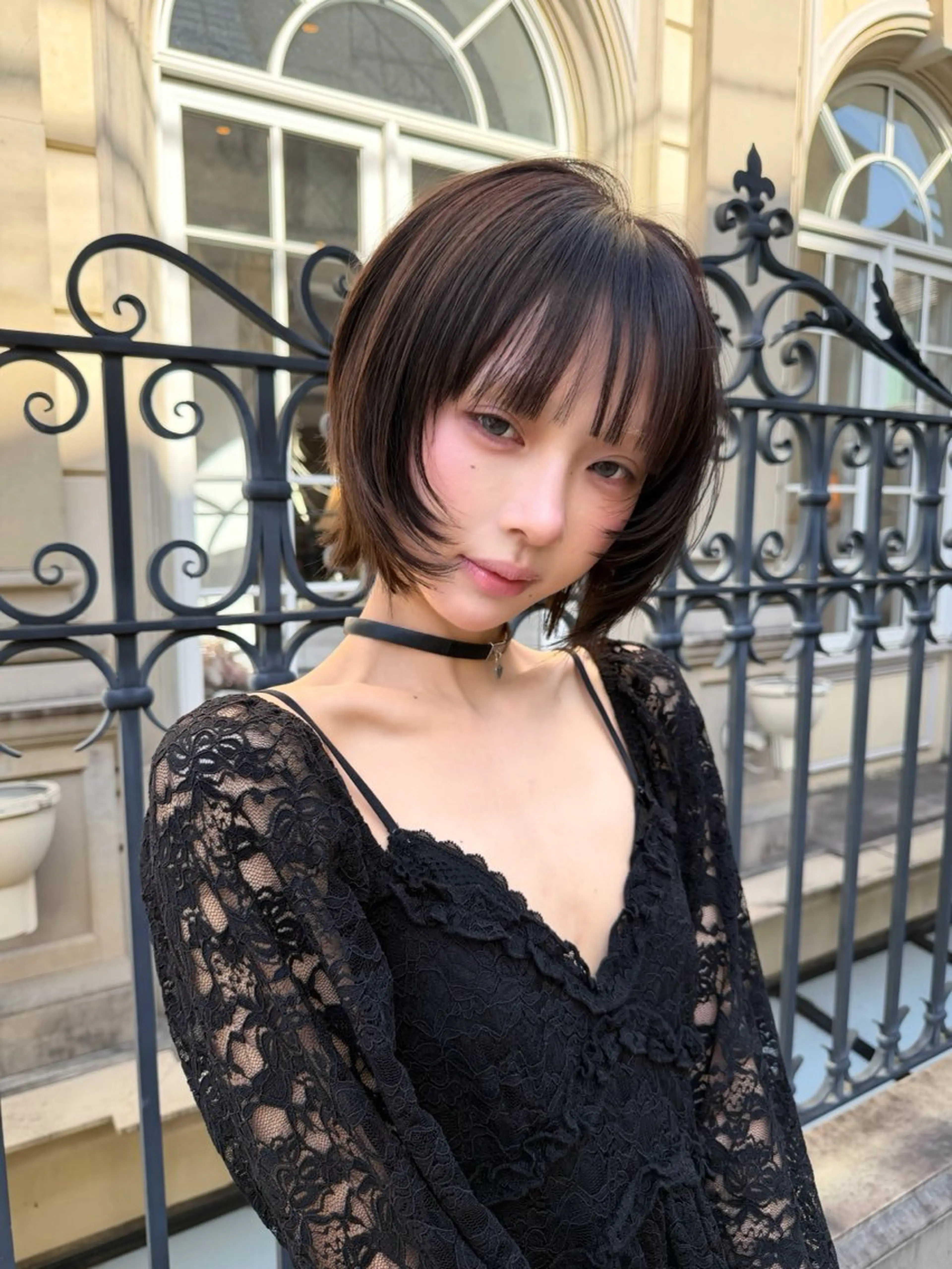 ショート カット トリートメント RiA/レイヤーカッ ト/ハッシュカットのヘアスタイル