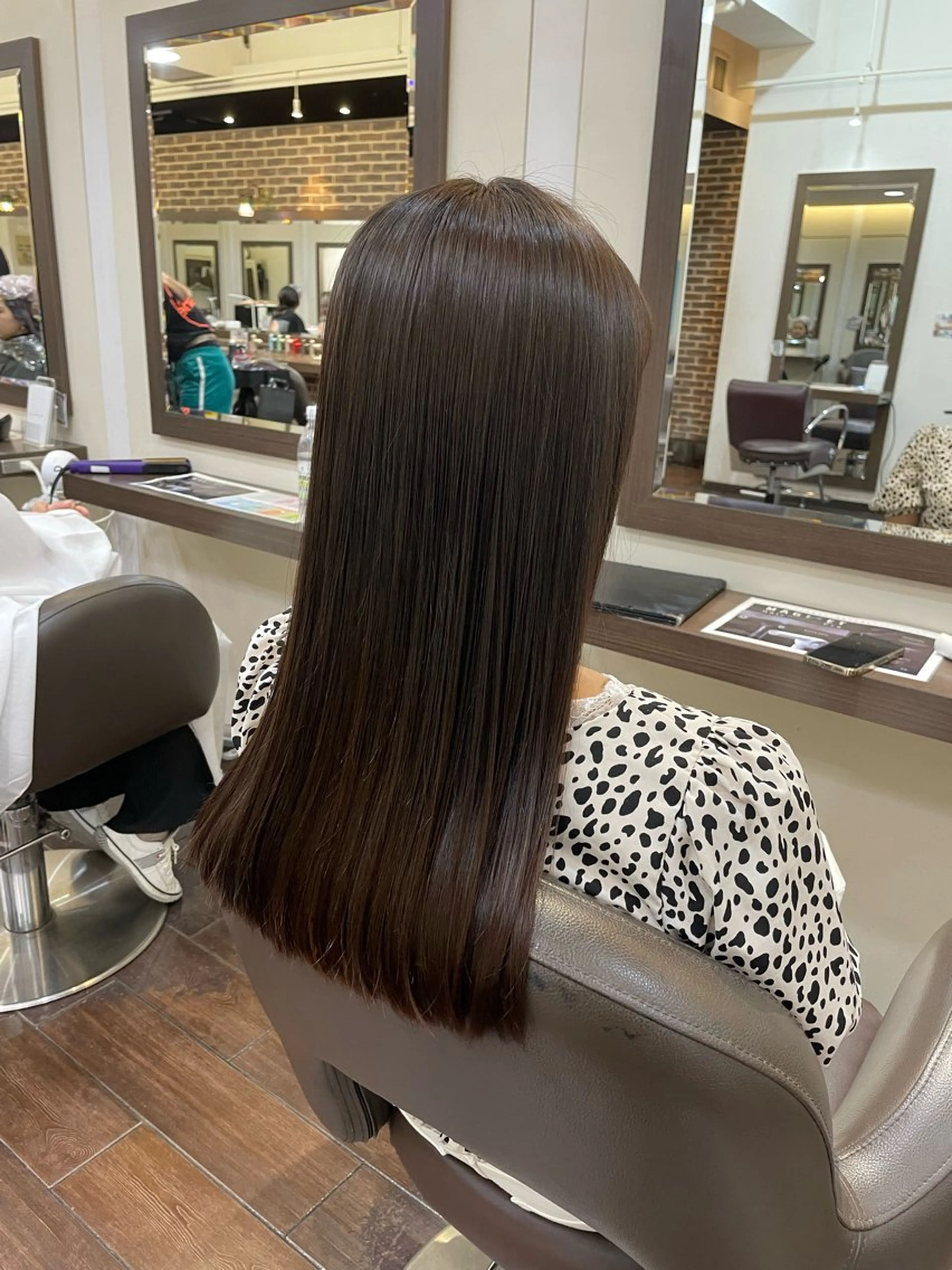 ロング カラー ‪るか/‪透明感 カラー/アレンジのヘアスタイル