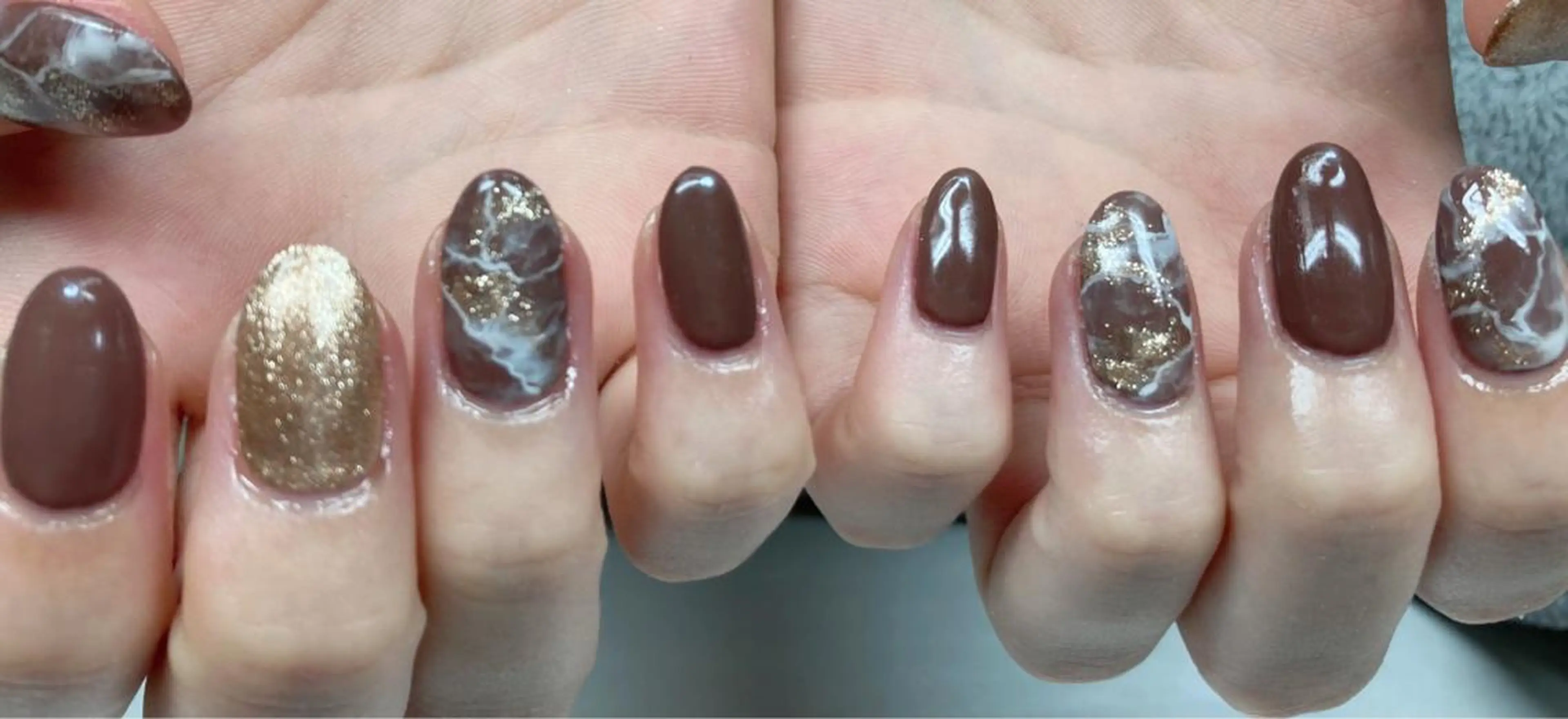 ネイル ニュアンスネイル🌈 MYU Nailsのネイルデザイン