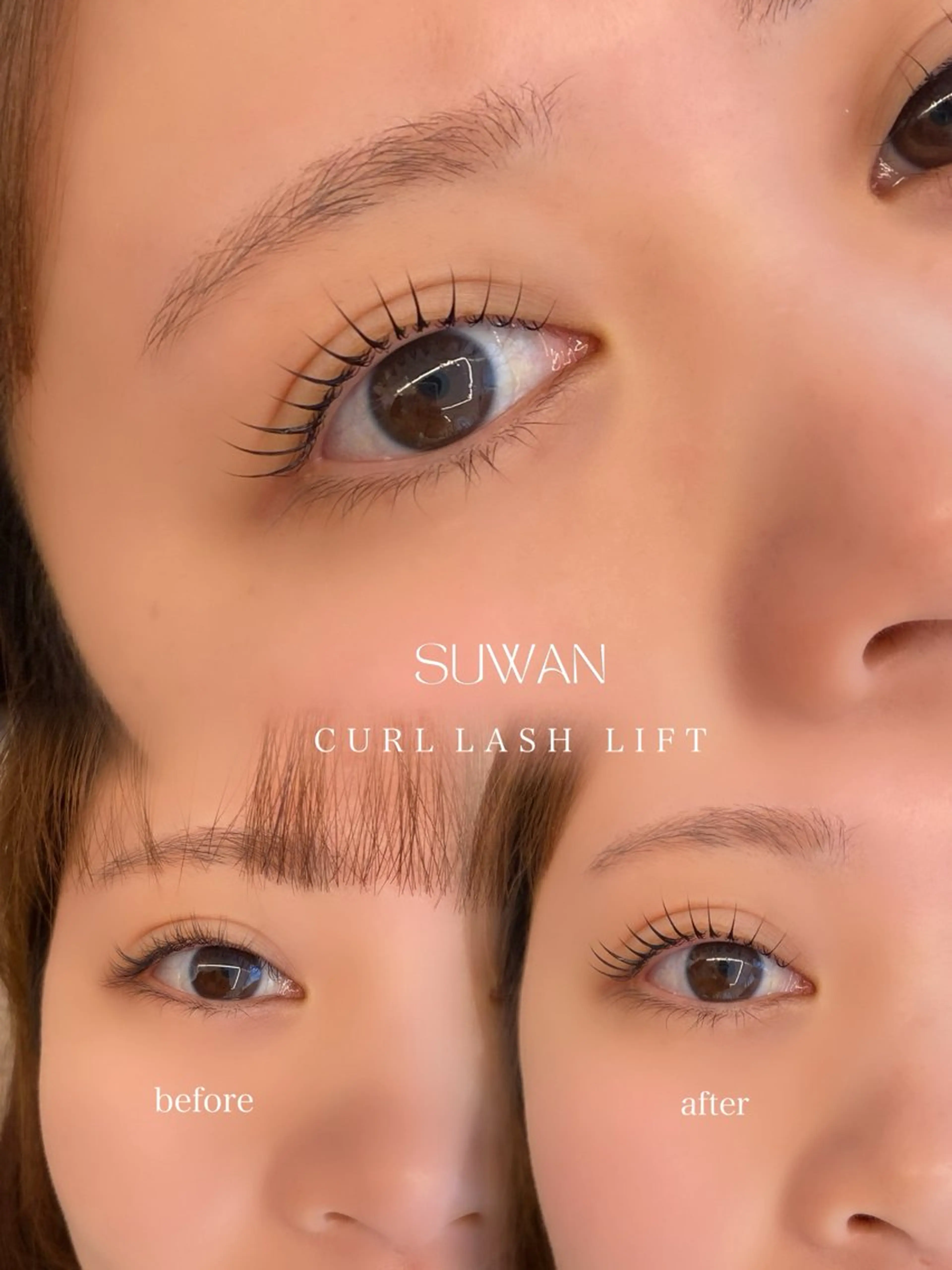 マツエク・マツパ まつげ･眉毛専門SUWAN佐鳴台所属・佐藤 唯名のマツエク・マツパデザイン