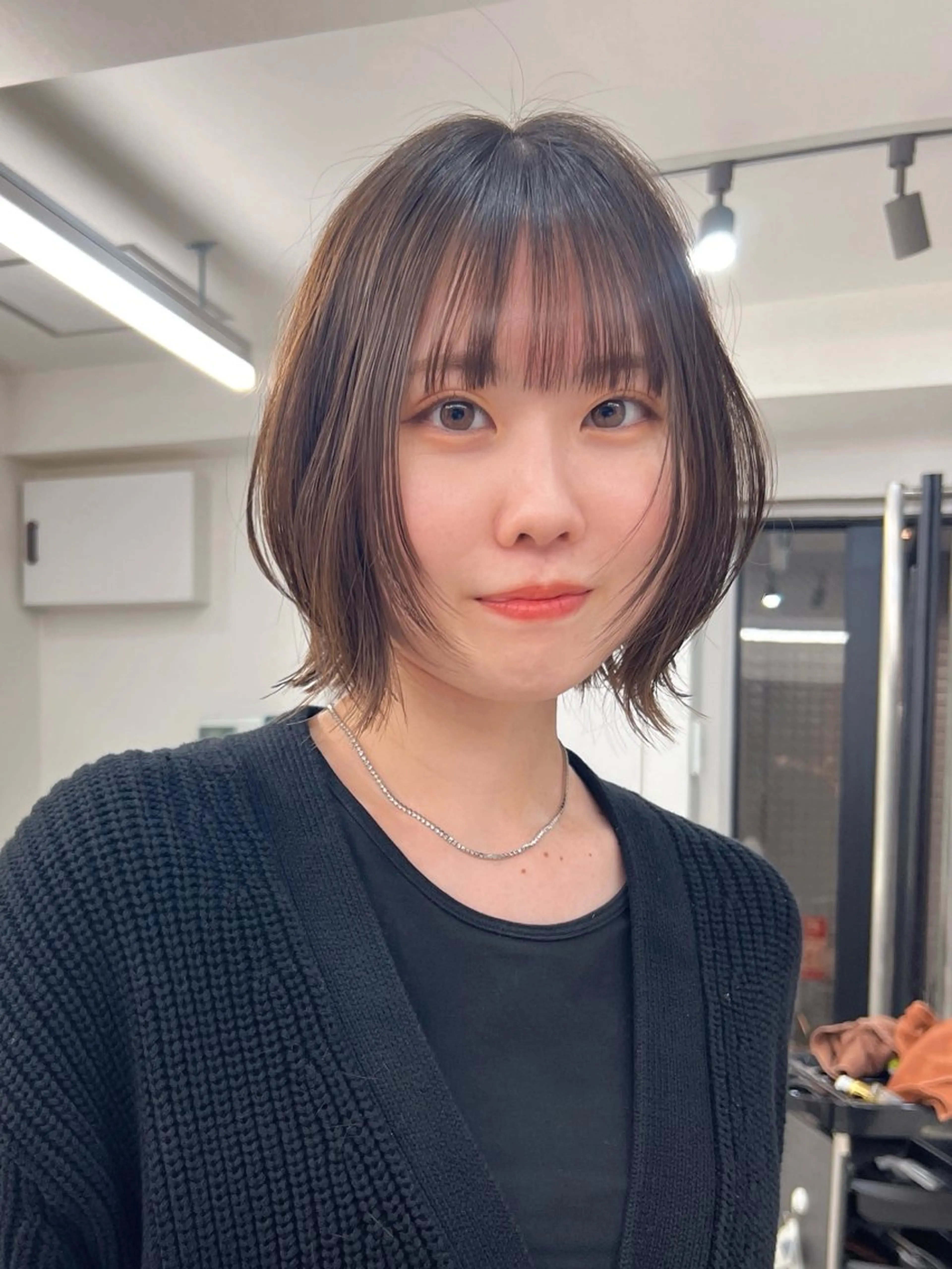 ショート 切りっぱなしボブ 前下がりボブ ショートボブ ボブ タンバルモリ ショート/ ボブ/今井皓のヘアスタイル