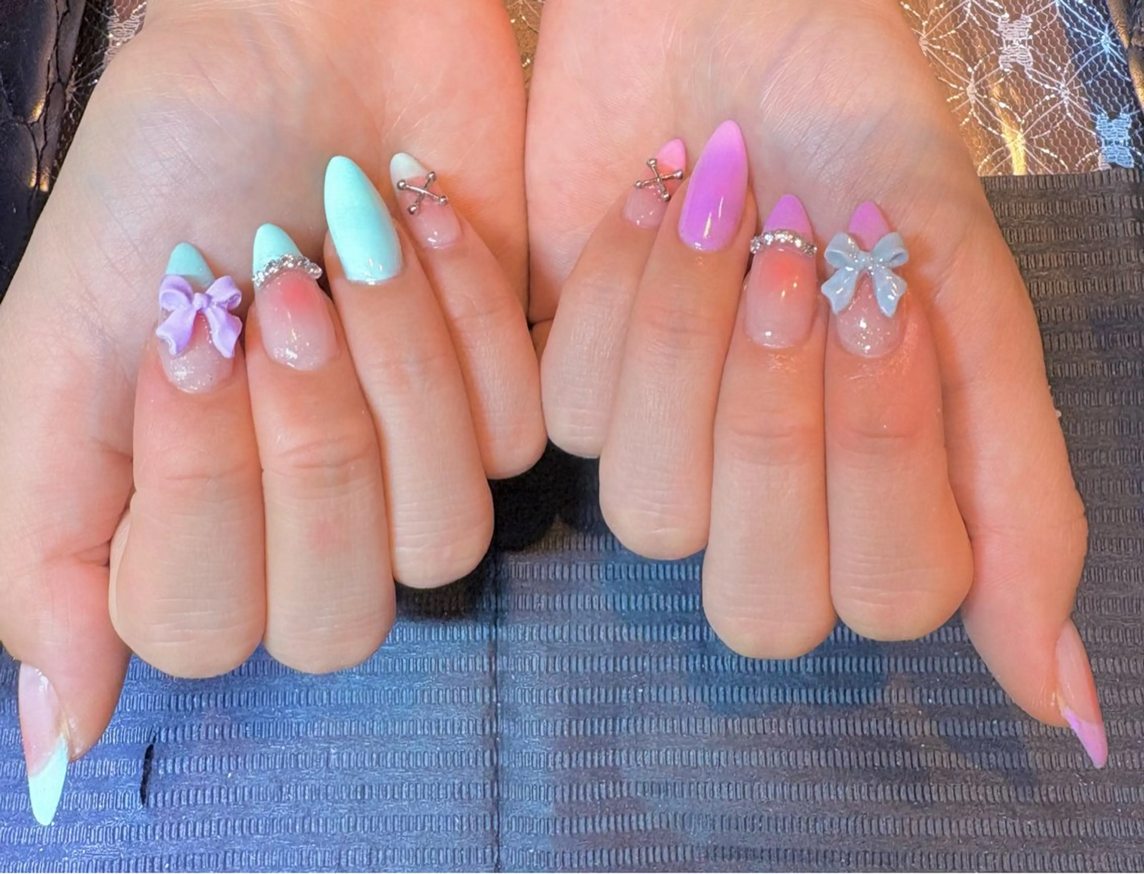 ネイル ハンドネイル 吉岡 かりなのネイルデザイン