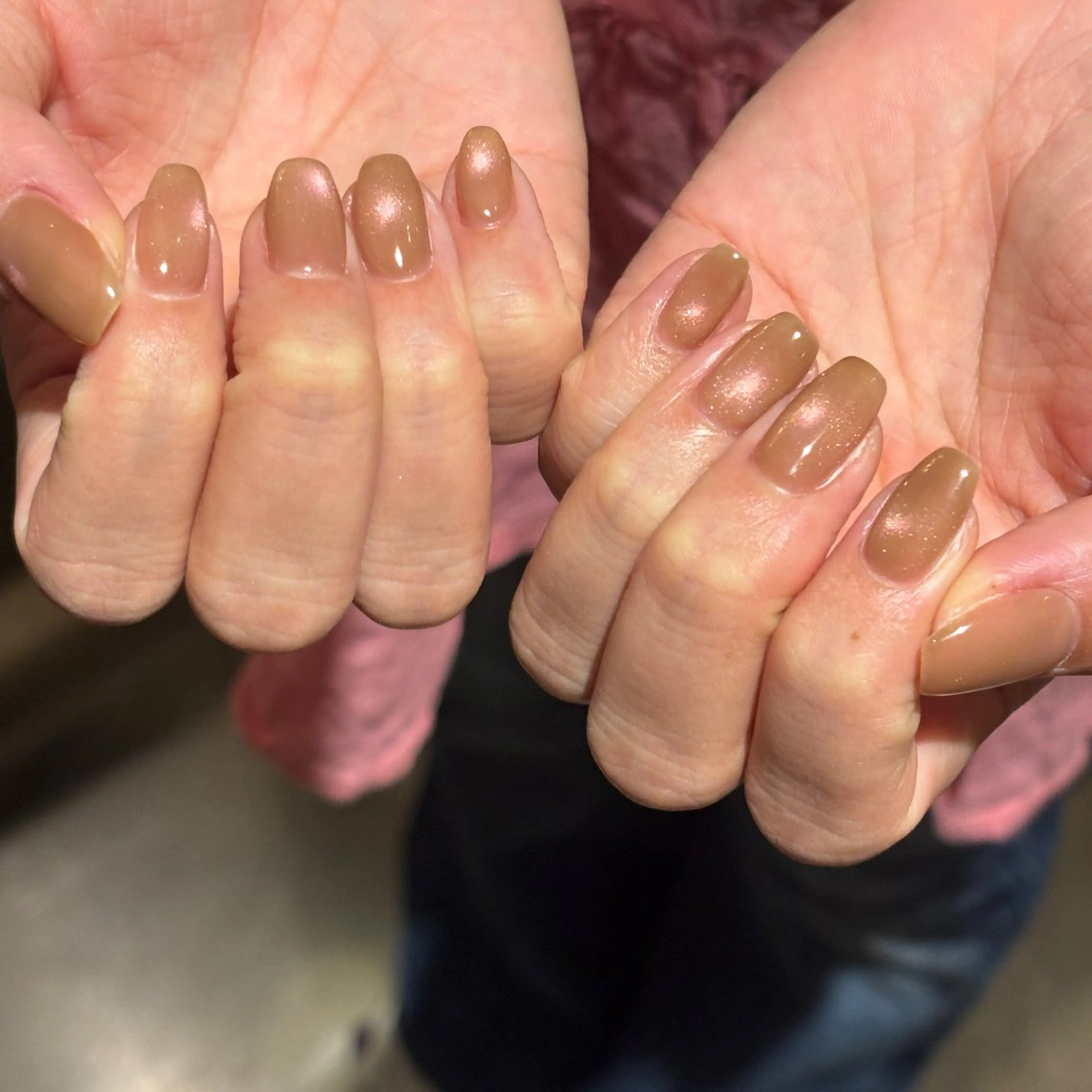 ネイル マグネットネイル ハンドネイル モデル募集🍑渋谷 Nanamiのネイルデザイン