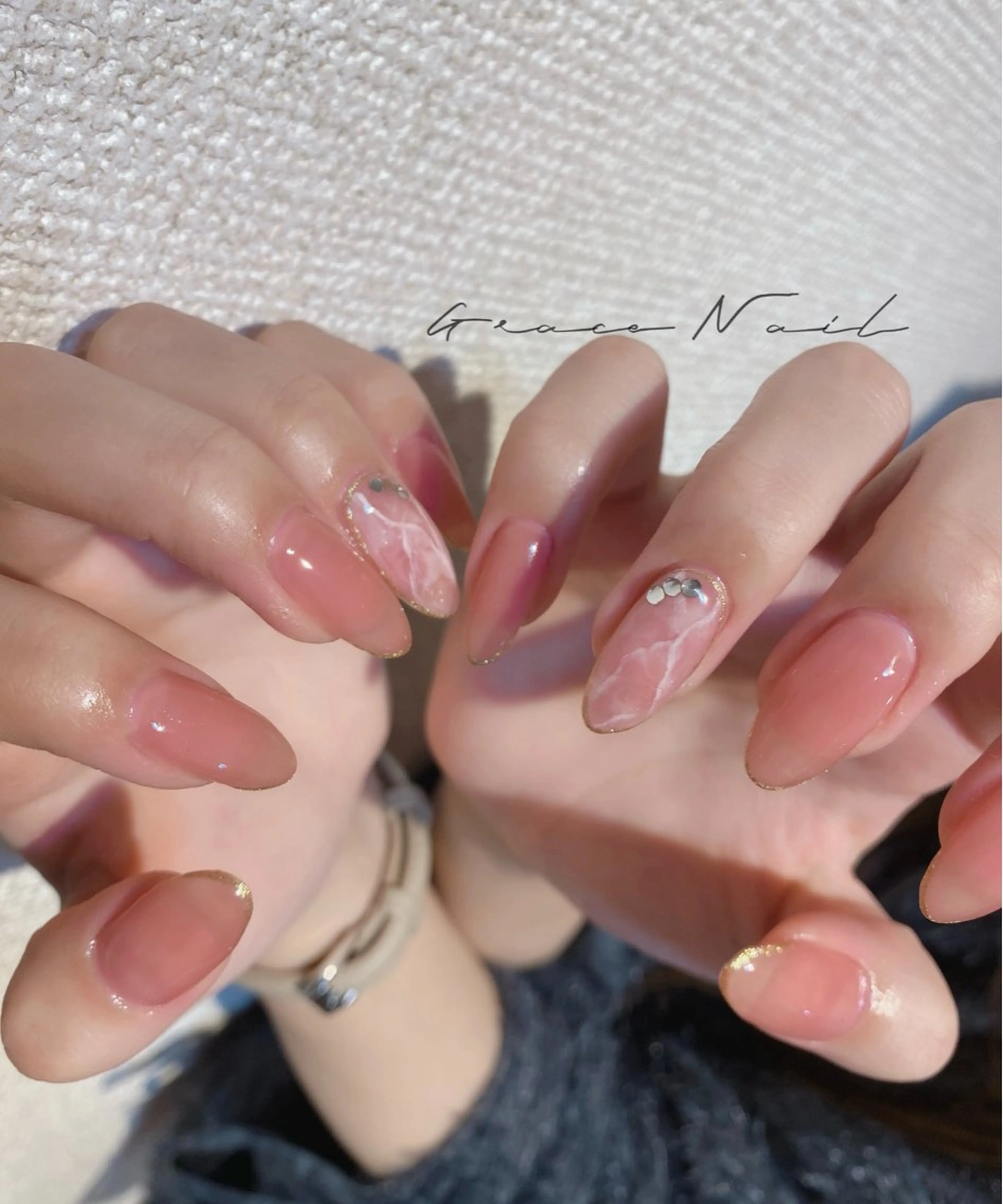 ネイル ハンドネイル ☆*｡Grace Nail｡*☆のネイルデザイン