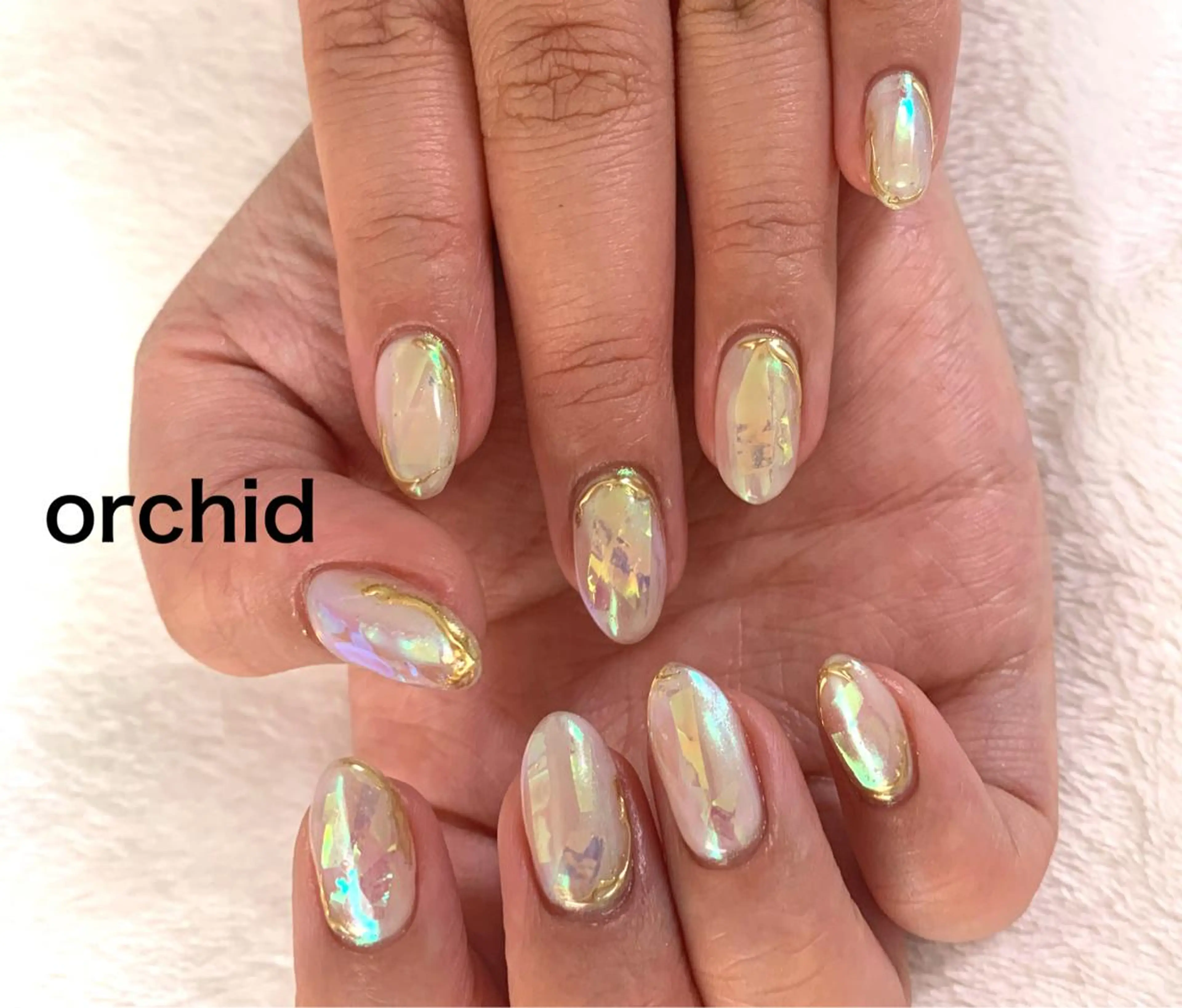 ネイル orchid ♡オーキッドのネイルデザイン