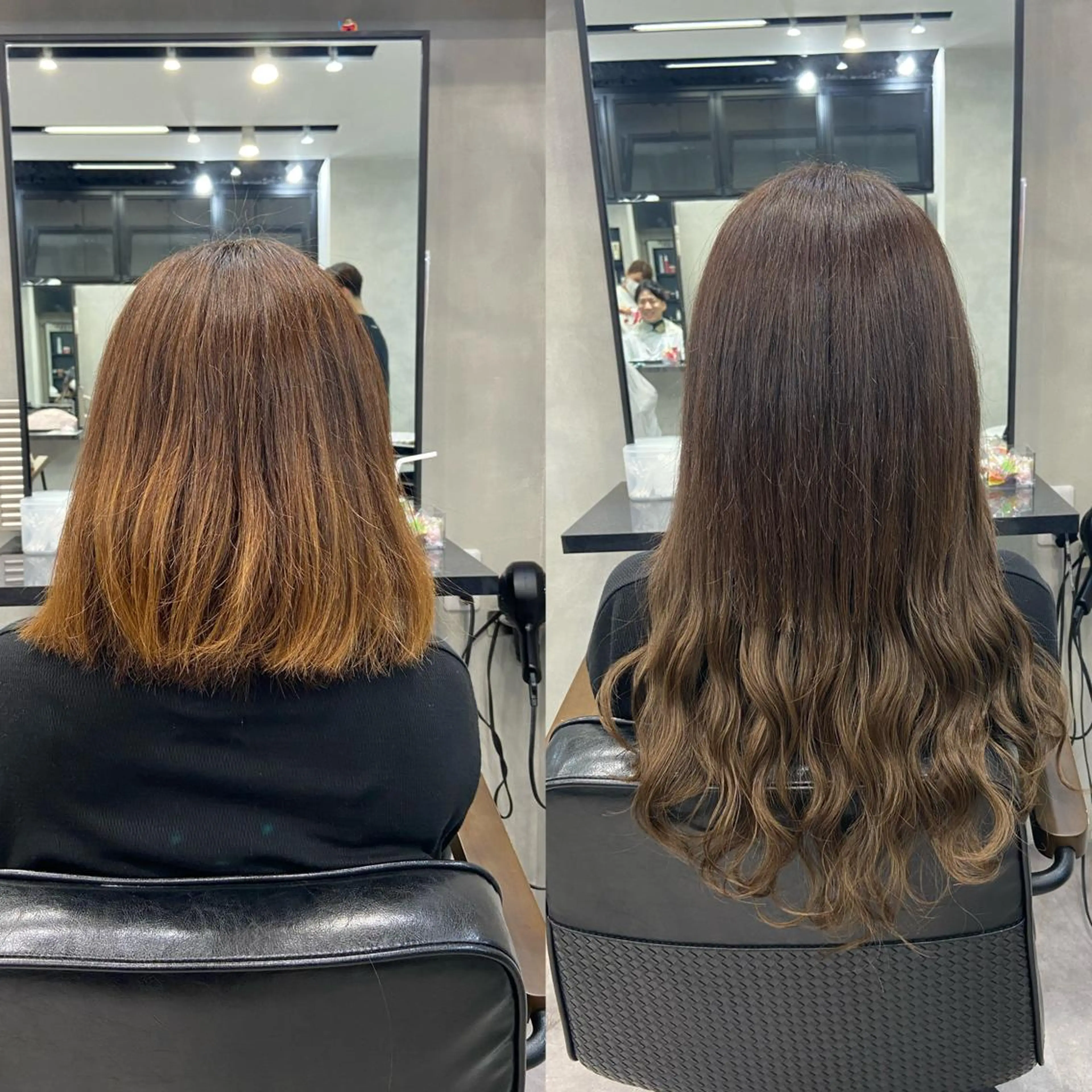 セミロング カラー ヘアアレンジ ar+ ❤︎ maiのヘアスタイル