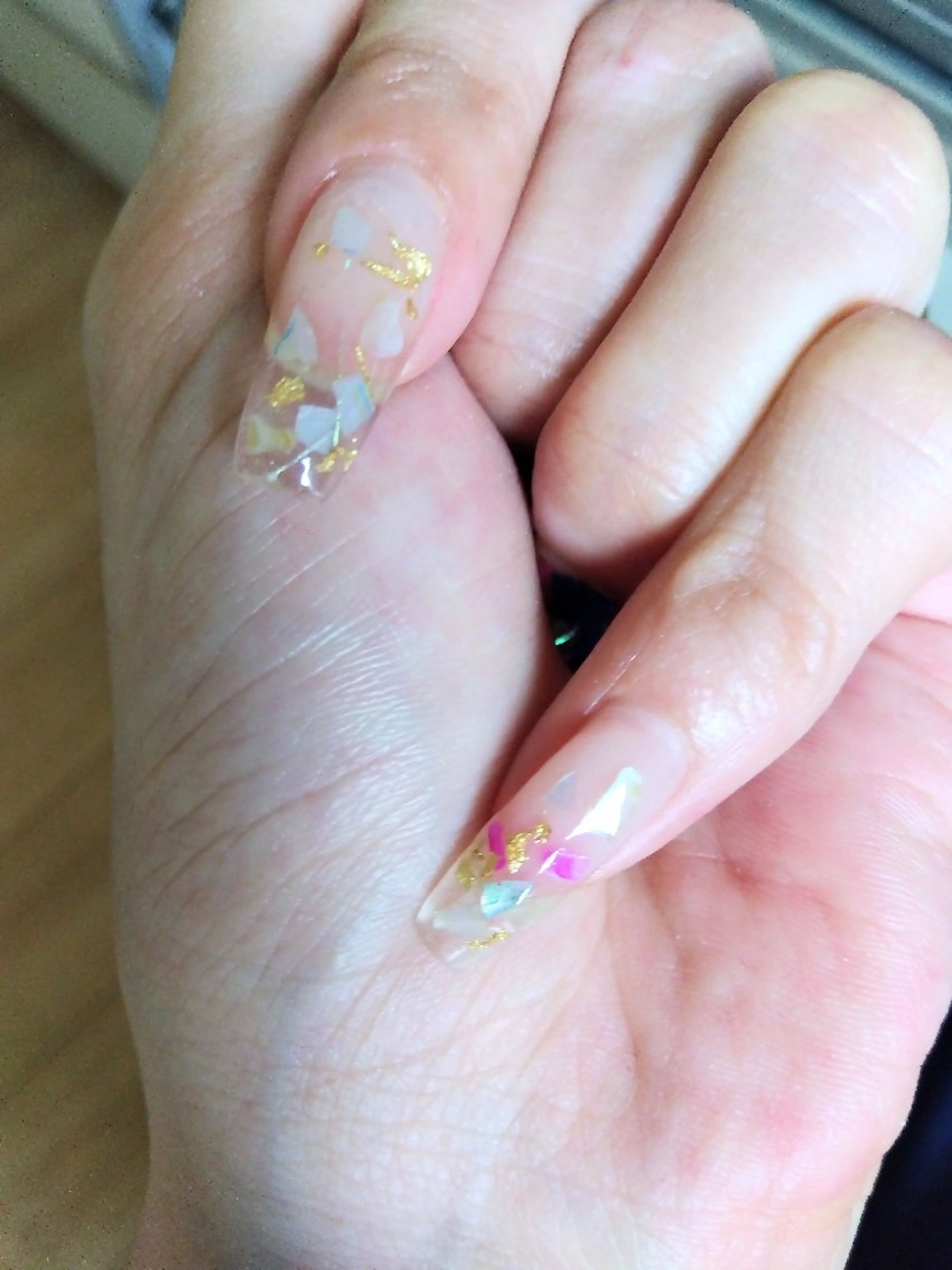 ネイル スカルプネイル ハンドネイル NailSalon Ne-Neのネイルデザイン