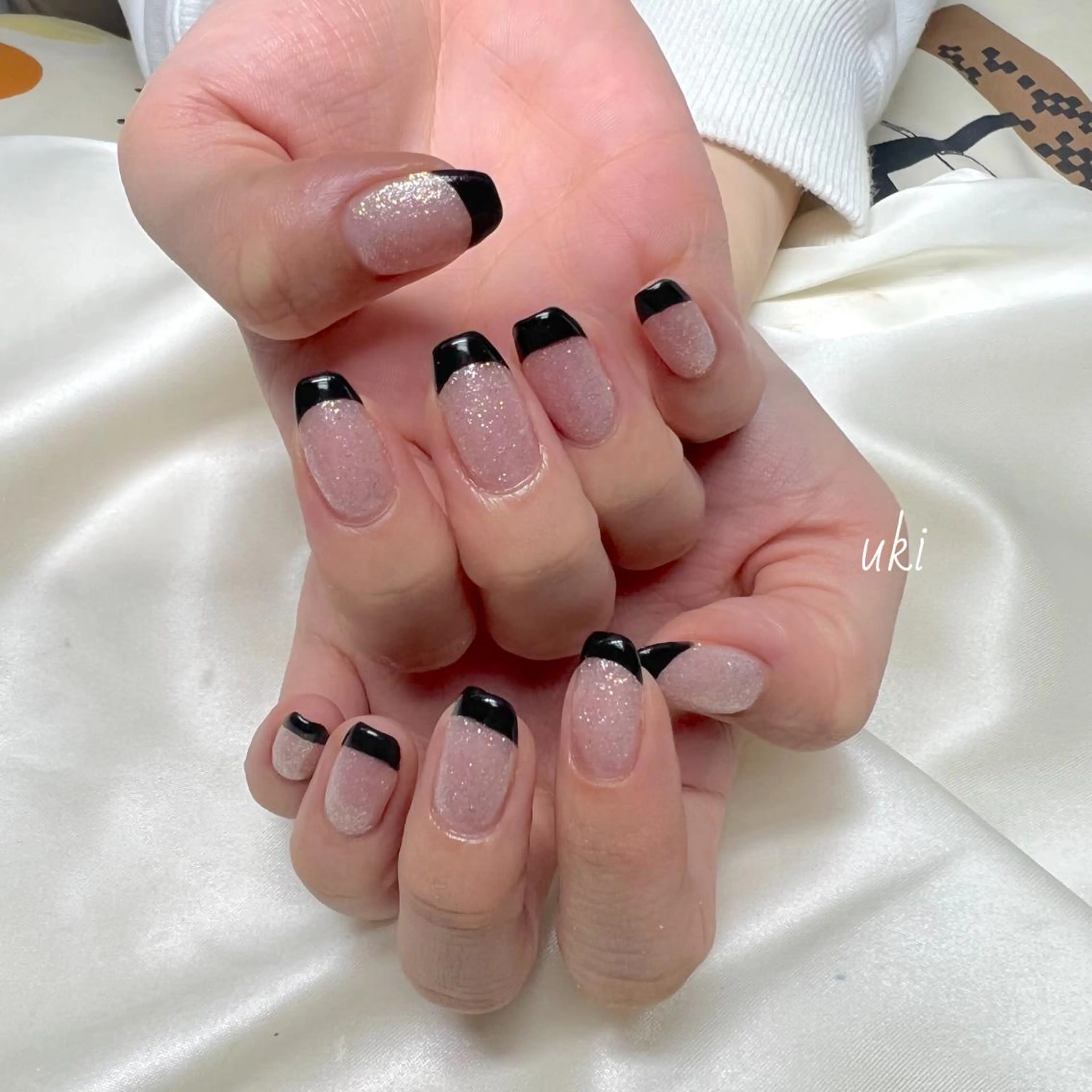 ネイル フレンチネイル ハンドネイル Ameri nail /UKIのネイルデザイン