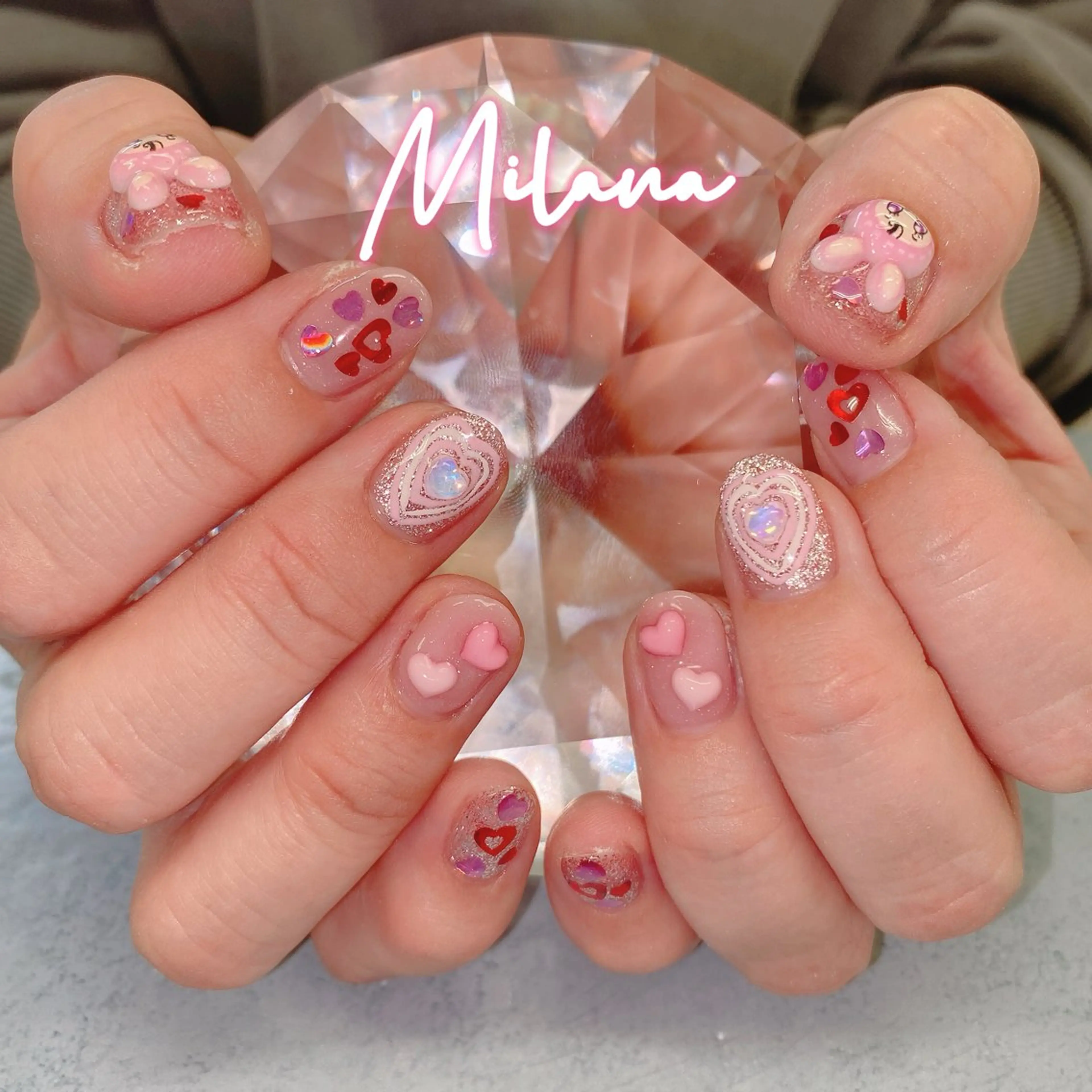 ネイル ハンドネイル Milana （研修生メニュー）のネイルデザイン