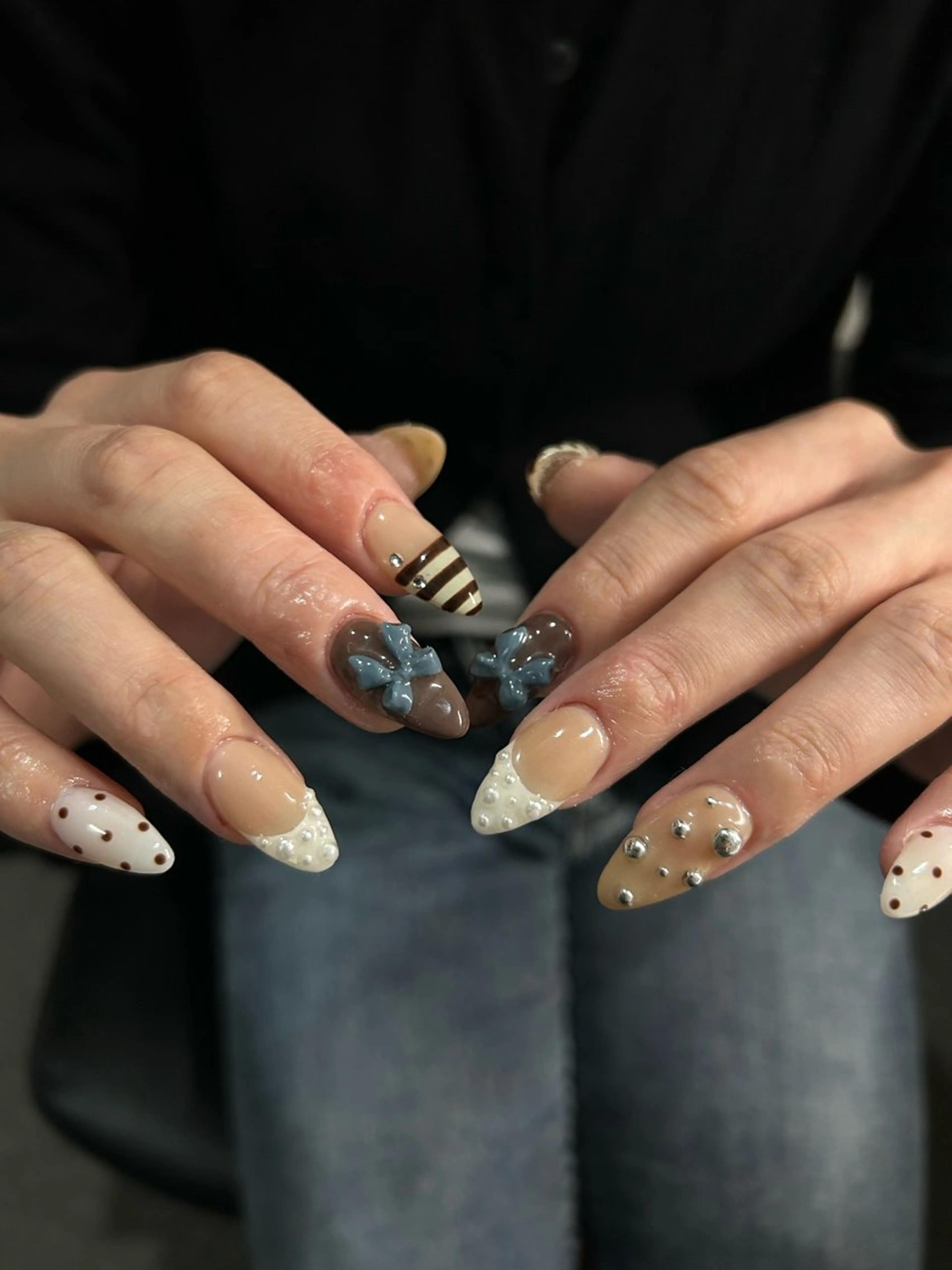 ネイル ニュアンスネイル sakae yurinaのネイルデザイン