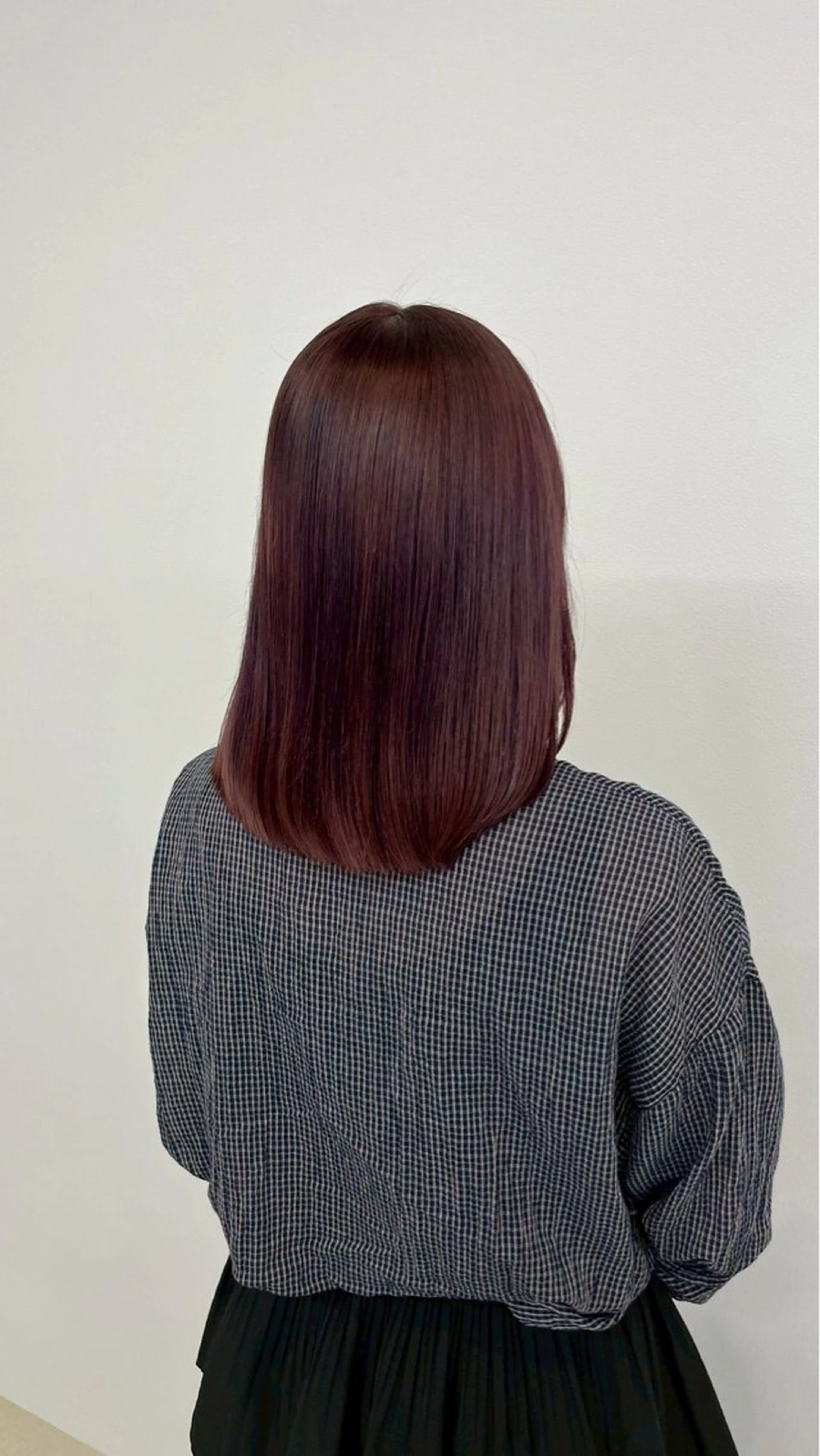 ミディアム ヘアカラー トリートメント ヘッドスパ ルプラボウ/鈴木颯天 /艶カラー／縮毛矯正のヘアスタイル