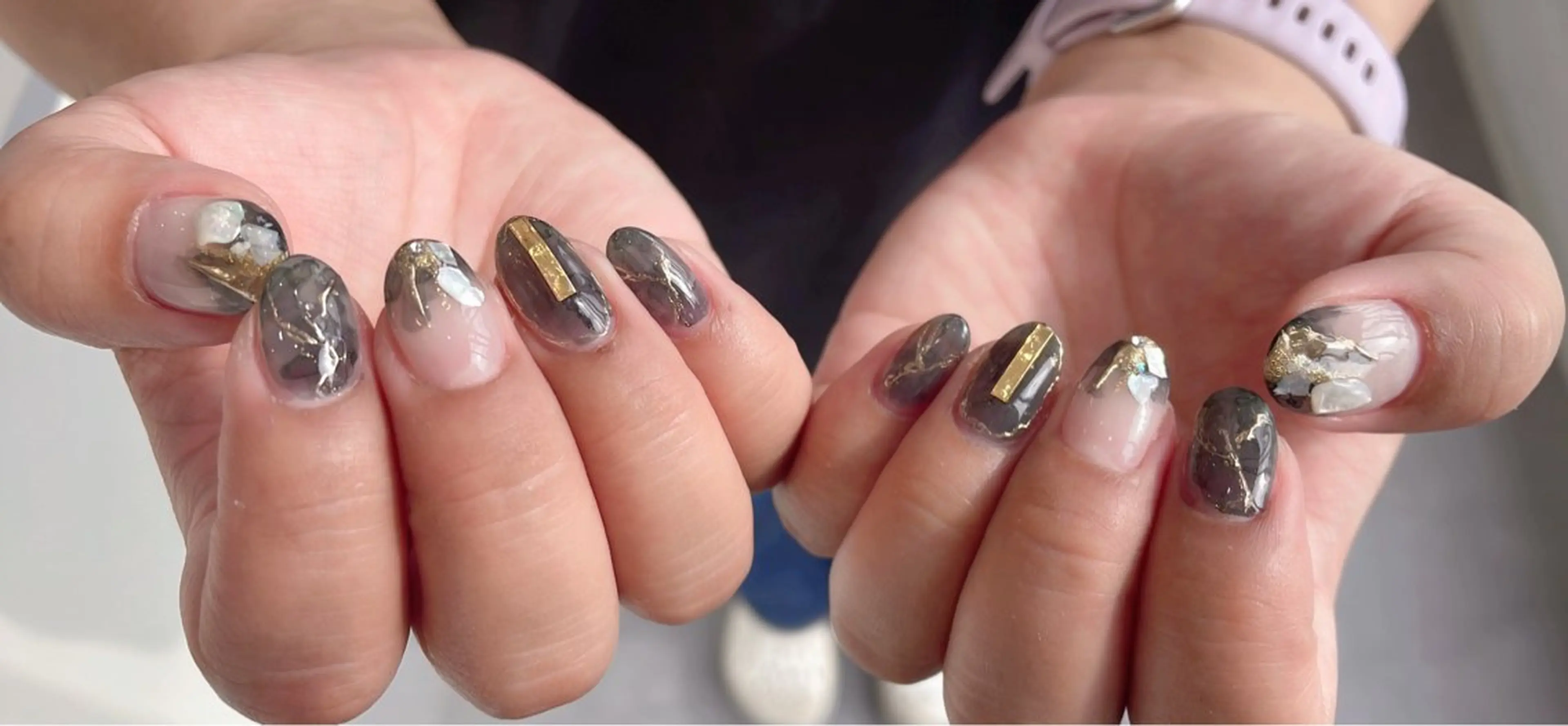 ショート REGINA 理沙のネイルデザイン