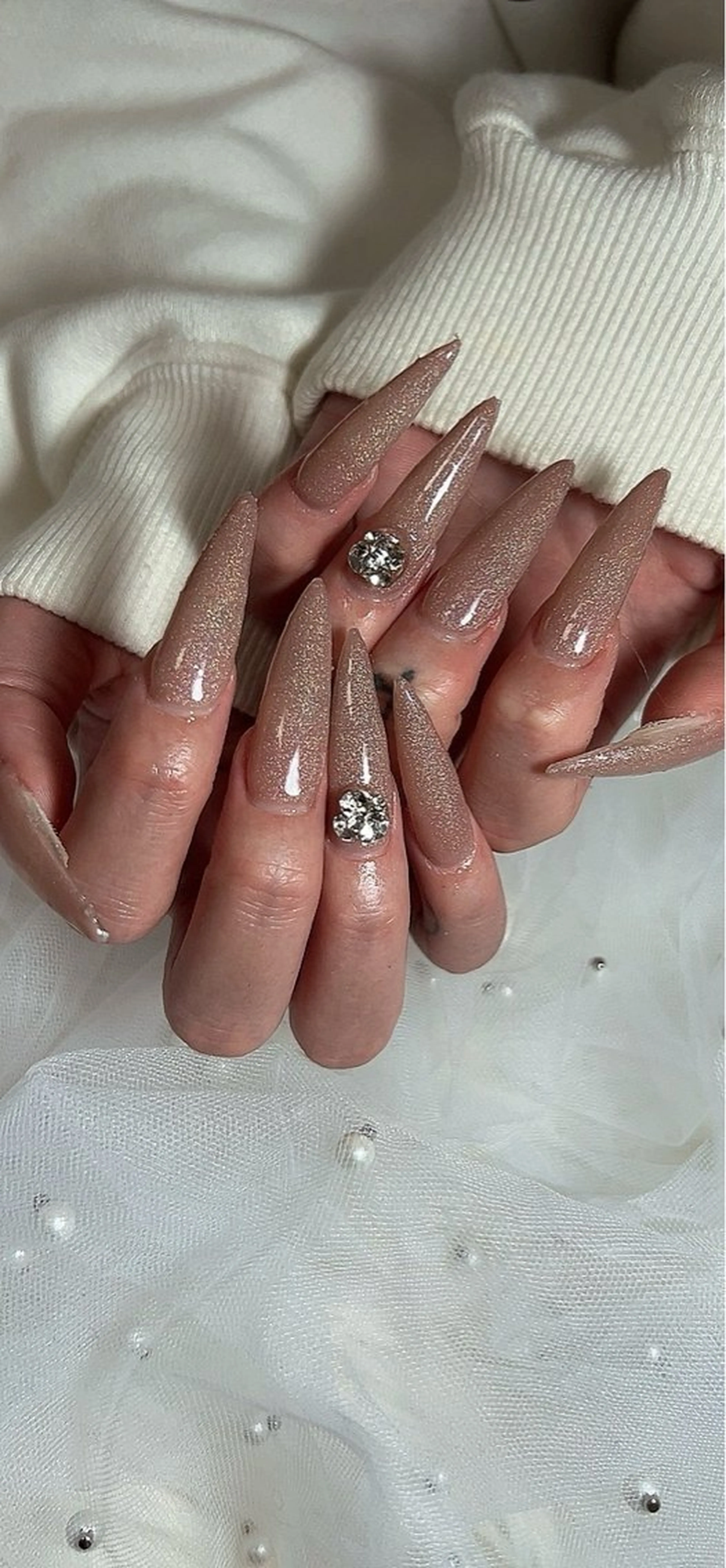ネイル ワンカラーネイル ハンドネイル Ruana Nailのネイルデザイン