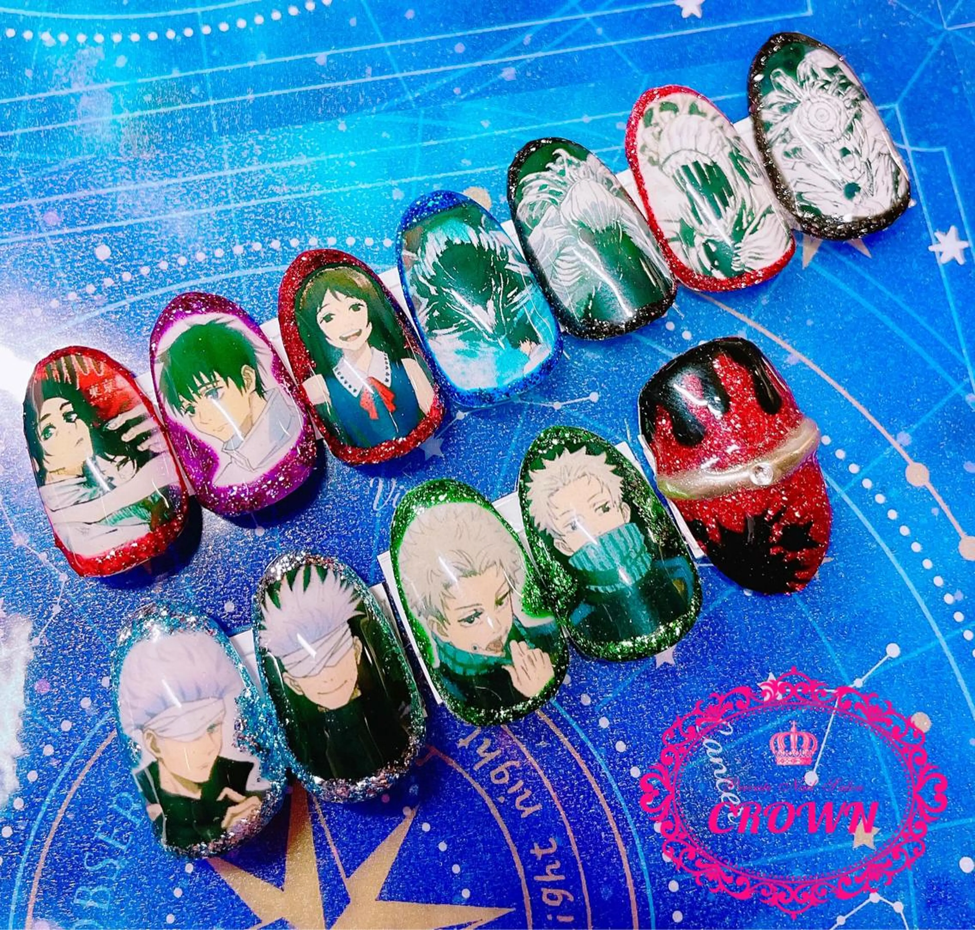 ネイル CROWN プライベートサロンのネイルデザイン