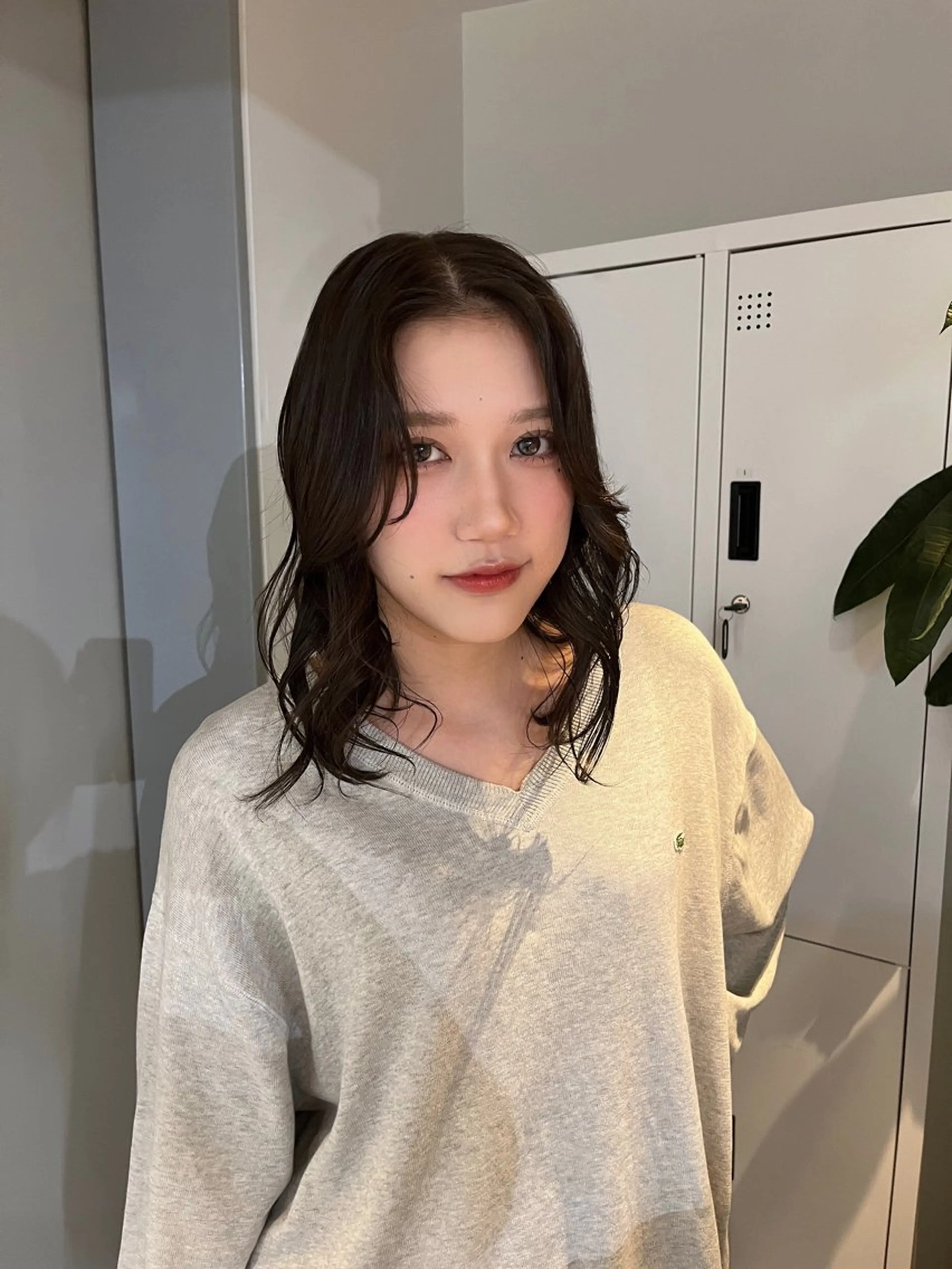 セミロング ヘアカラー トリートメント Laff所属・新宿/ボブ/レイヤー 縮毛矯正/SACHIのヘアスタイル