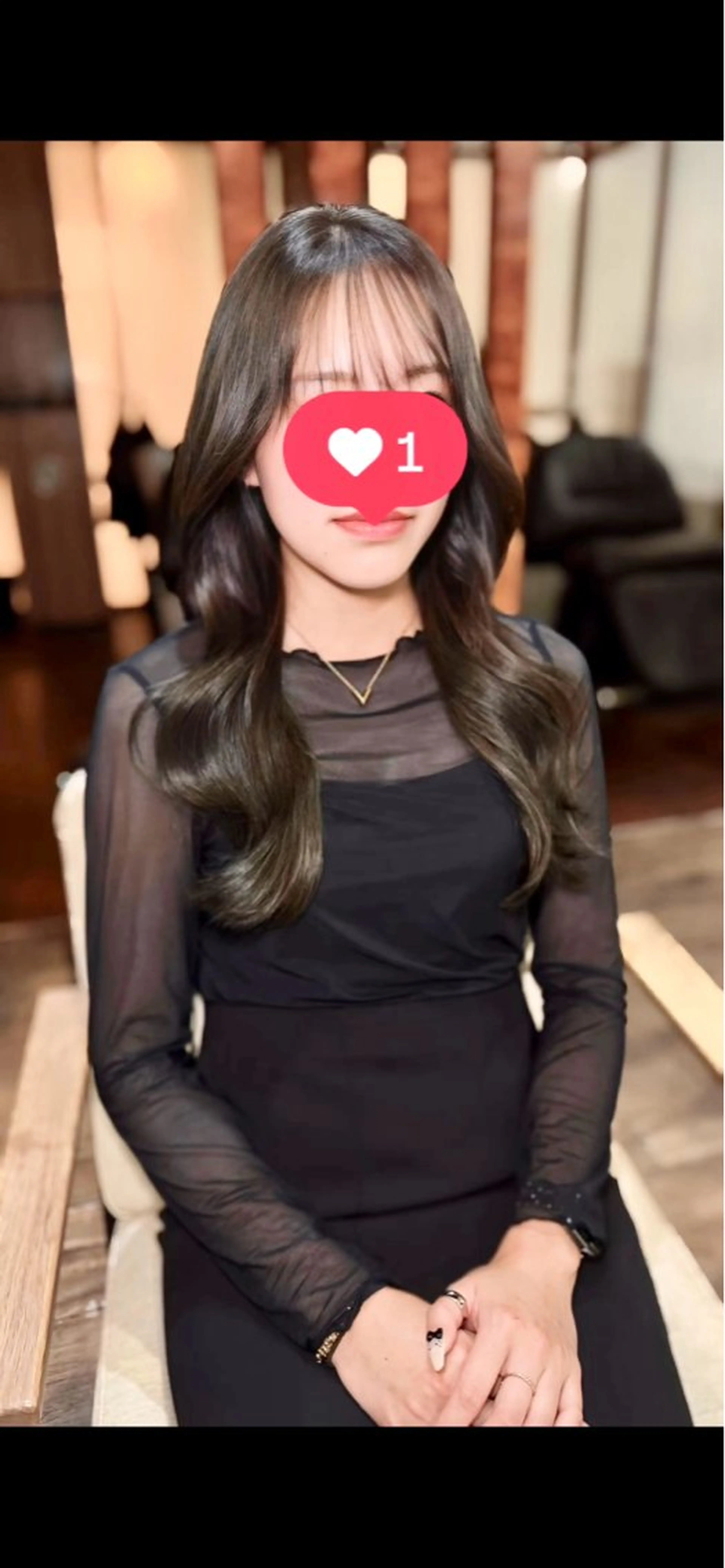 ロング カラー ヘアアレンジ カット ヘアカラー トリートメント MiU所属・池袋髪質改善×レイヤ ー専門MATSUのヘアスタイル