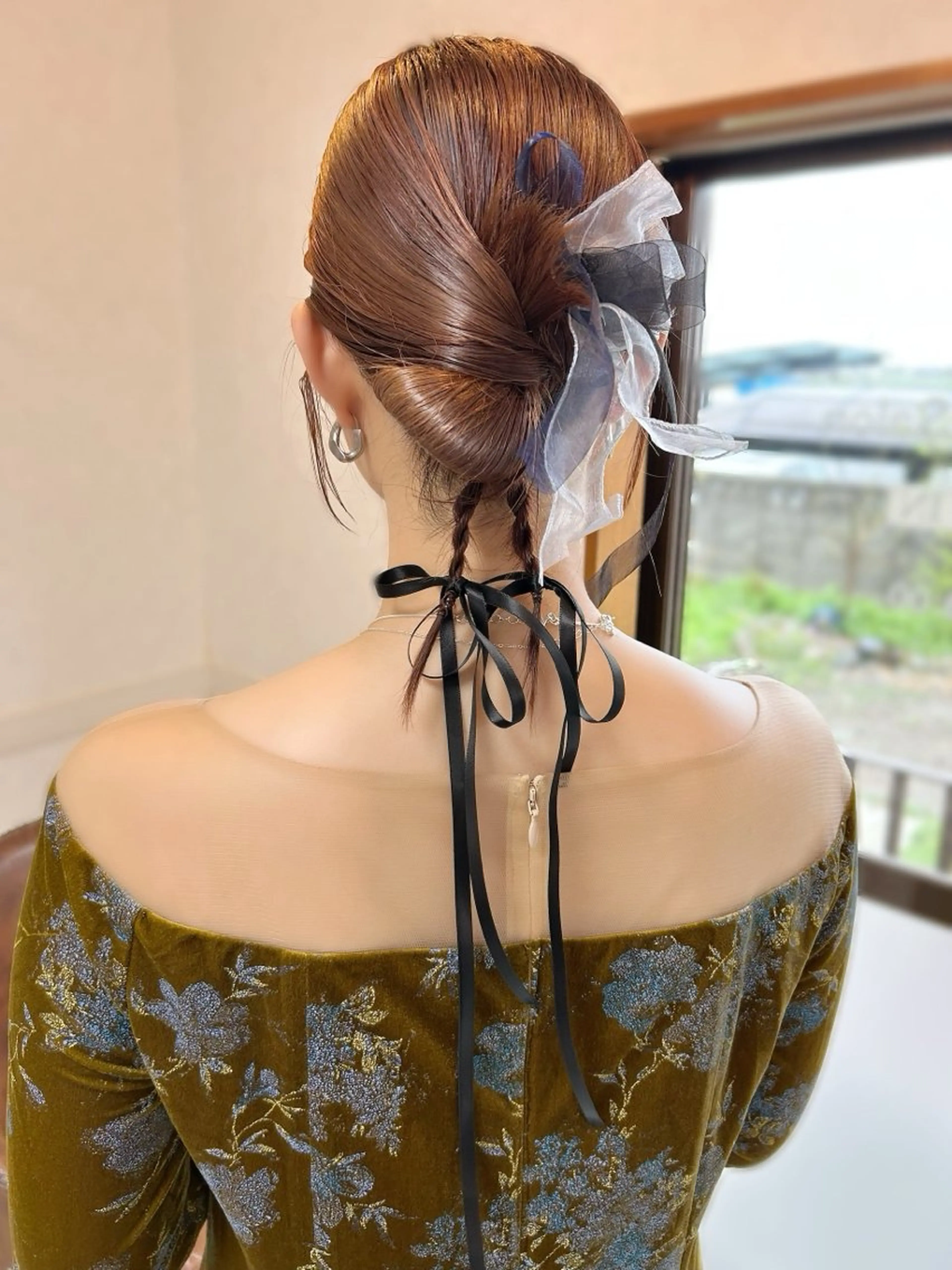 🎀結婚式 パーティ用ヘアセット🎀の写真